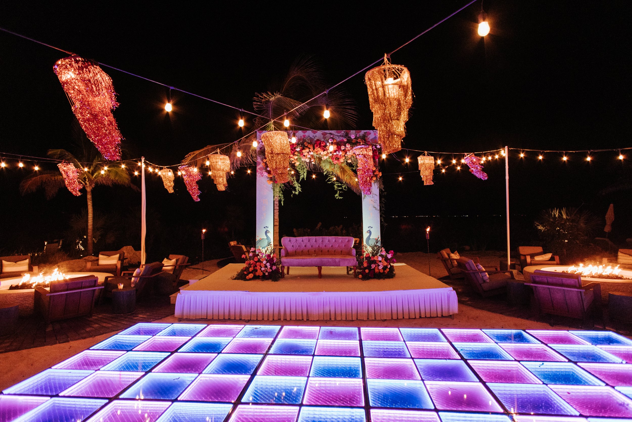 Megan & JJ: A Colorful Destination Wedding at Secrets Playa Blanca