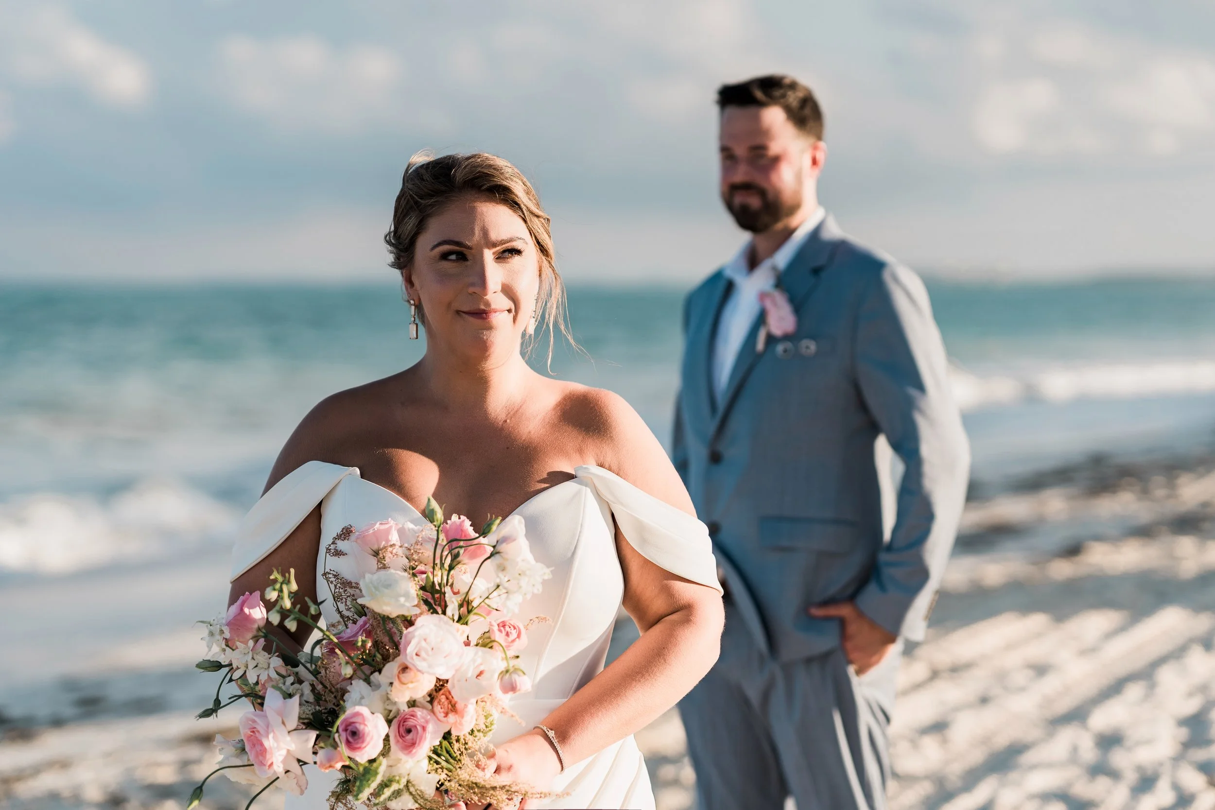Seaside Romance: Emma & Nick’s Dream Wedding at Secrets Playa Blanca