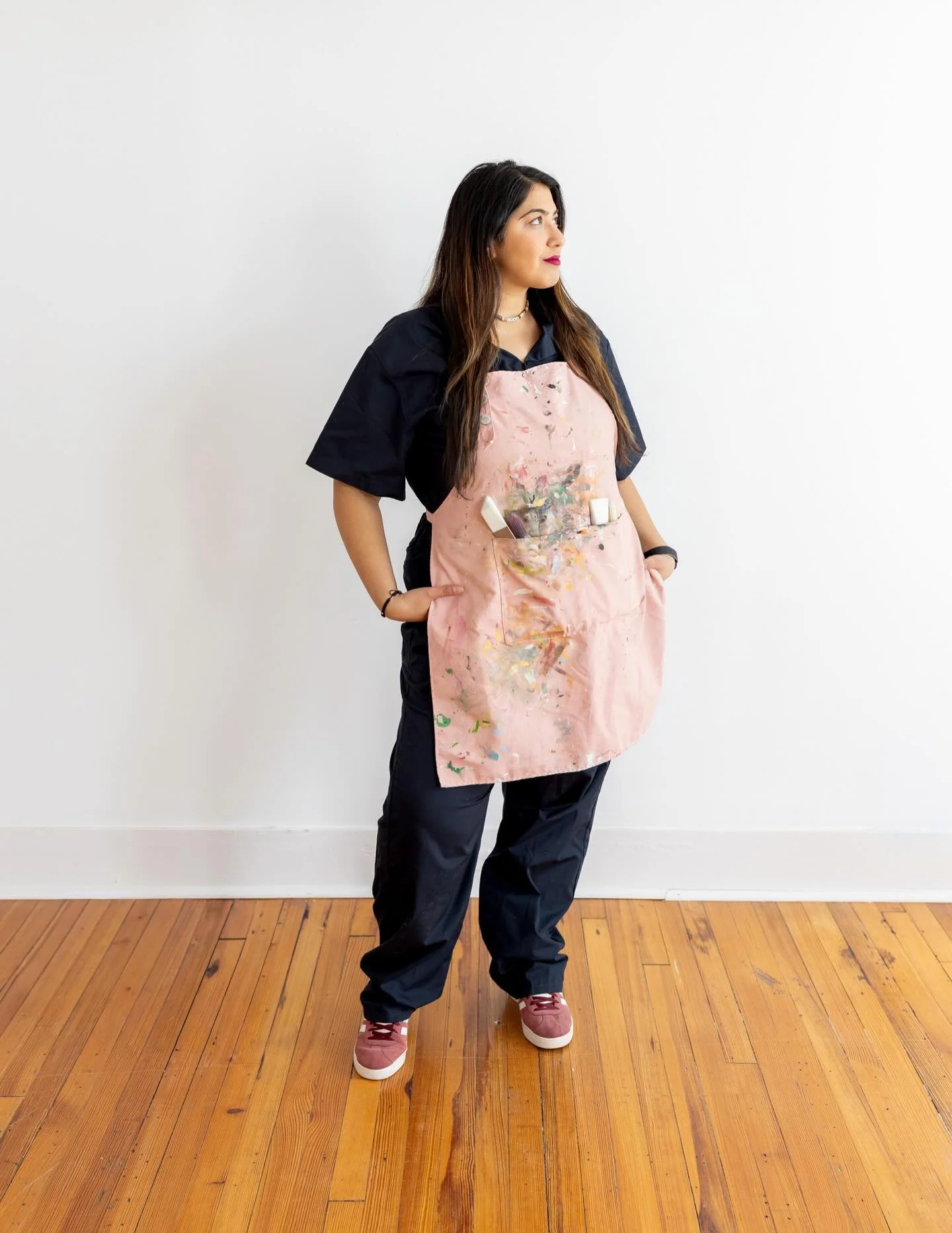 Some people paint on canvas.
Rola paints on entire walls.

I&rsquo;ve admired her work around Connecticut for about a year now, so getting the chance to photograph the woman behind the murals felt pretty special.

She&rsquo;s not just an insanely tal