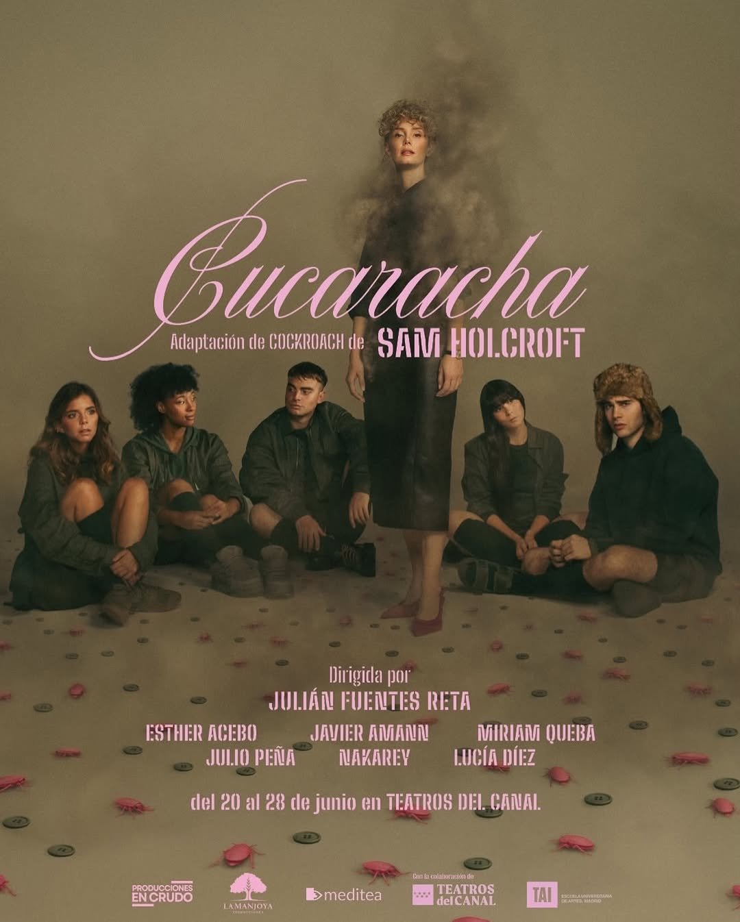 Pr&oacute;ximo estreno de #Cucaracha, una tragedia punk en un aula donde la normalidad ya no protege a nadie con Javier Amann (@javier.amann) 

🗓 20&ndash;28 de junio 
📍Teatros del Canal (Sala Verde)
 @teatroscanal 

#Barazarte #JavierAmann #Cucara