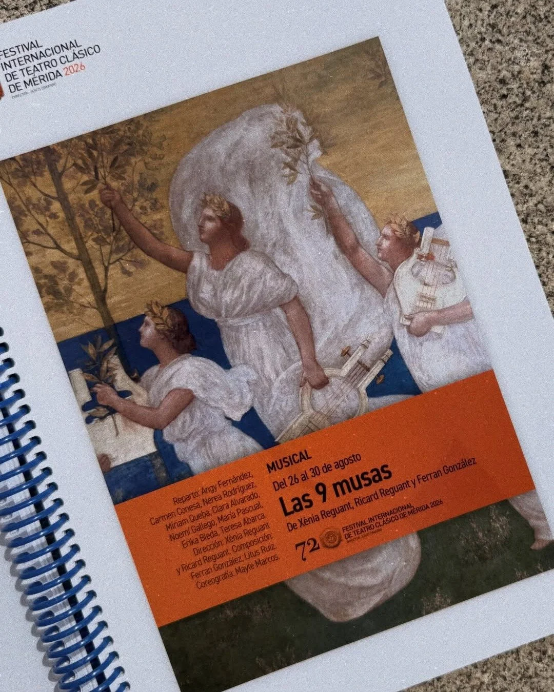 Este a&ntilde;o en la 72 Edici&oacute;n del Festival de M&eacute;rida (@festivaldemerida), estrenar&aacute; el musical &ldquo;Las 9 Musas&rdquo; con la participaci&oacute;n de Clara Alvarado (@claraalvarado_).

🗓️ 26 al 30 de agosto

#Barazarte #Cla