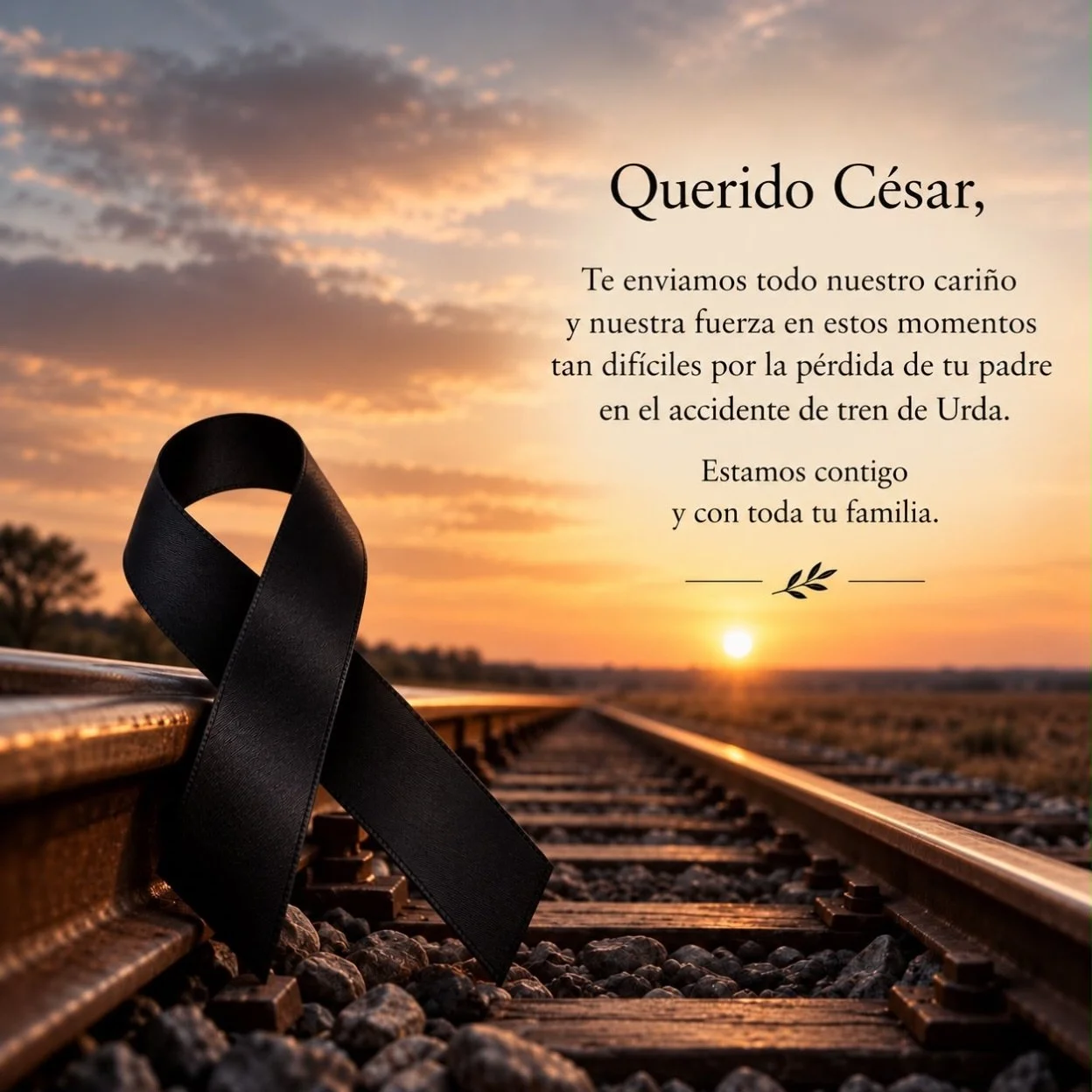 Querido @_ceesarfloyd_: 

No tenemos palabras.  S&oacute;lo decirte que desde @barazarte.es  y @granviacomunica te env&iacute;amos nuestro cari&ntilde;o y mucha fuerza en estos momentos tan dif&iacute;ciles. 

Estamos contigo y con toda tu familia. 
