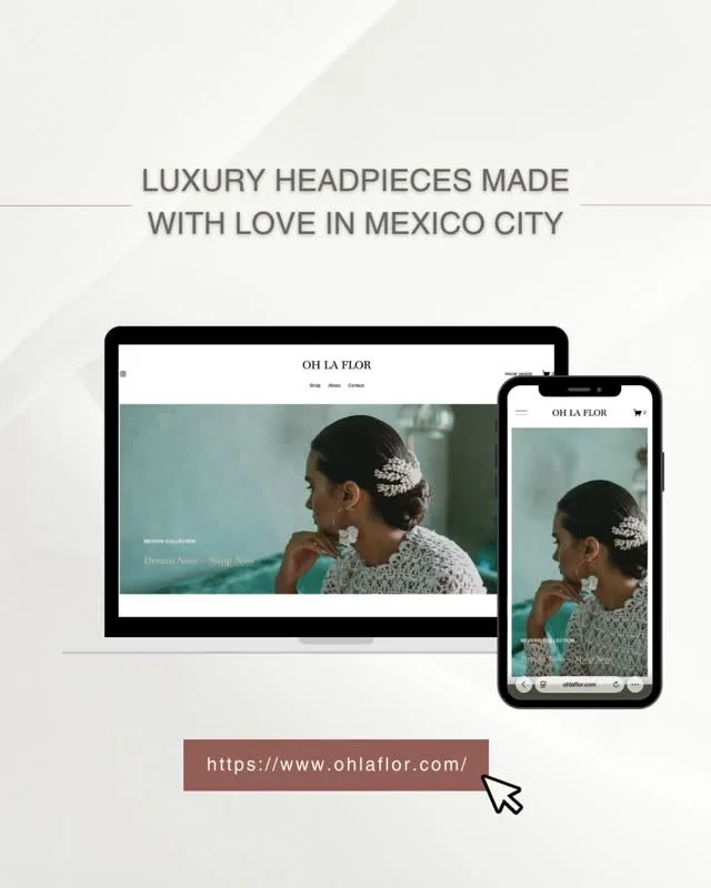 Cada pieza de Oh La Flor se modela a mano para asegurar su tono y forma. ⁠
⁠
&iexcl;Compra ahora en el sitio web!⁠