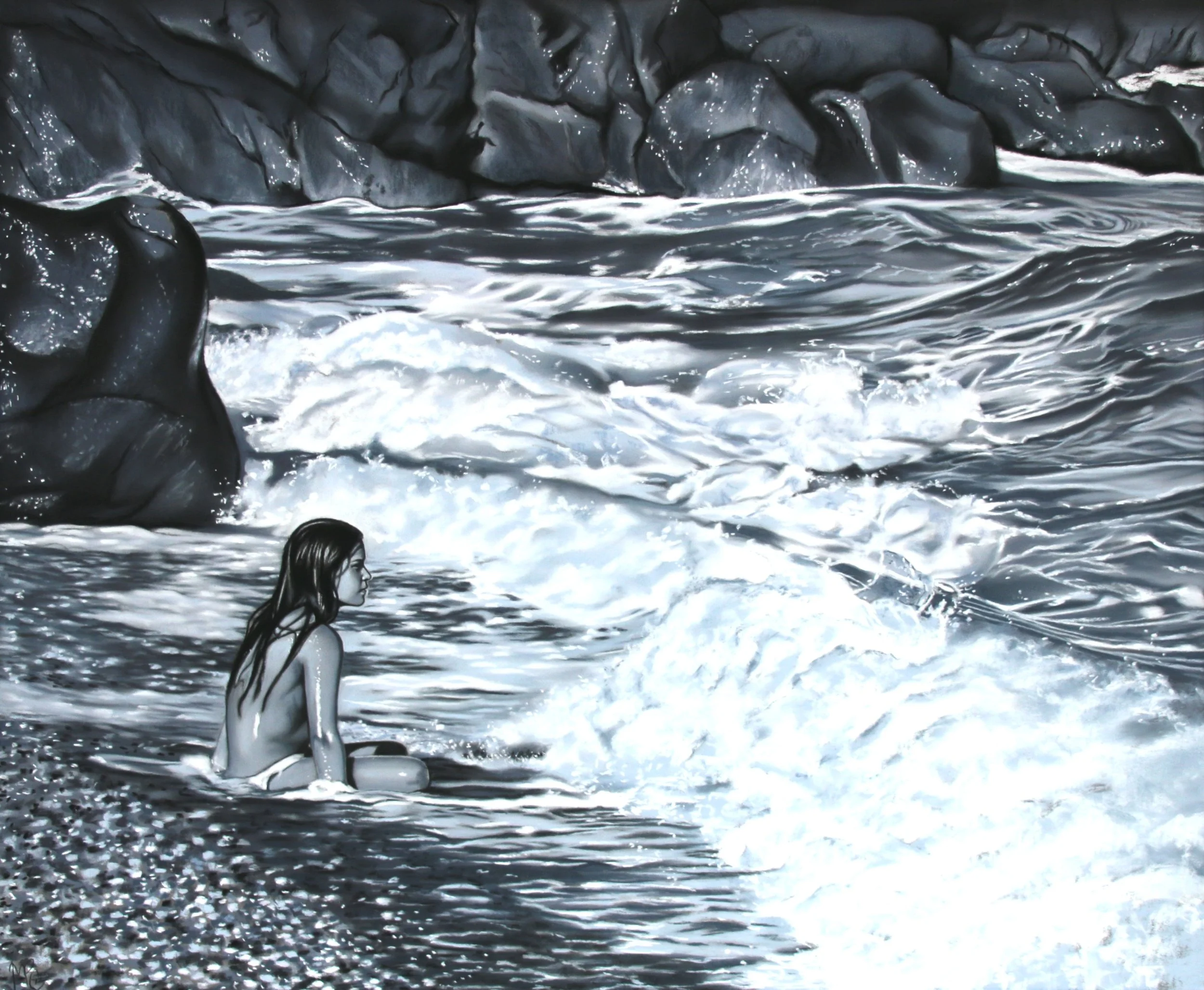 Paradis perdu (L80 x H60cm)