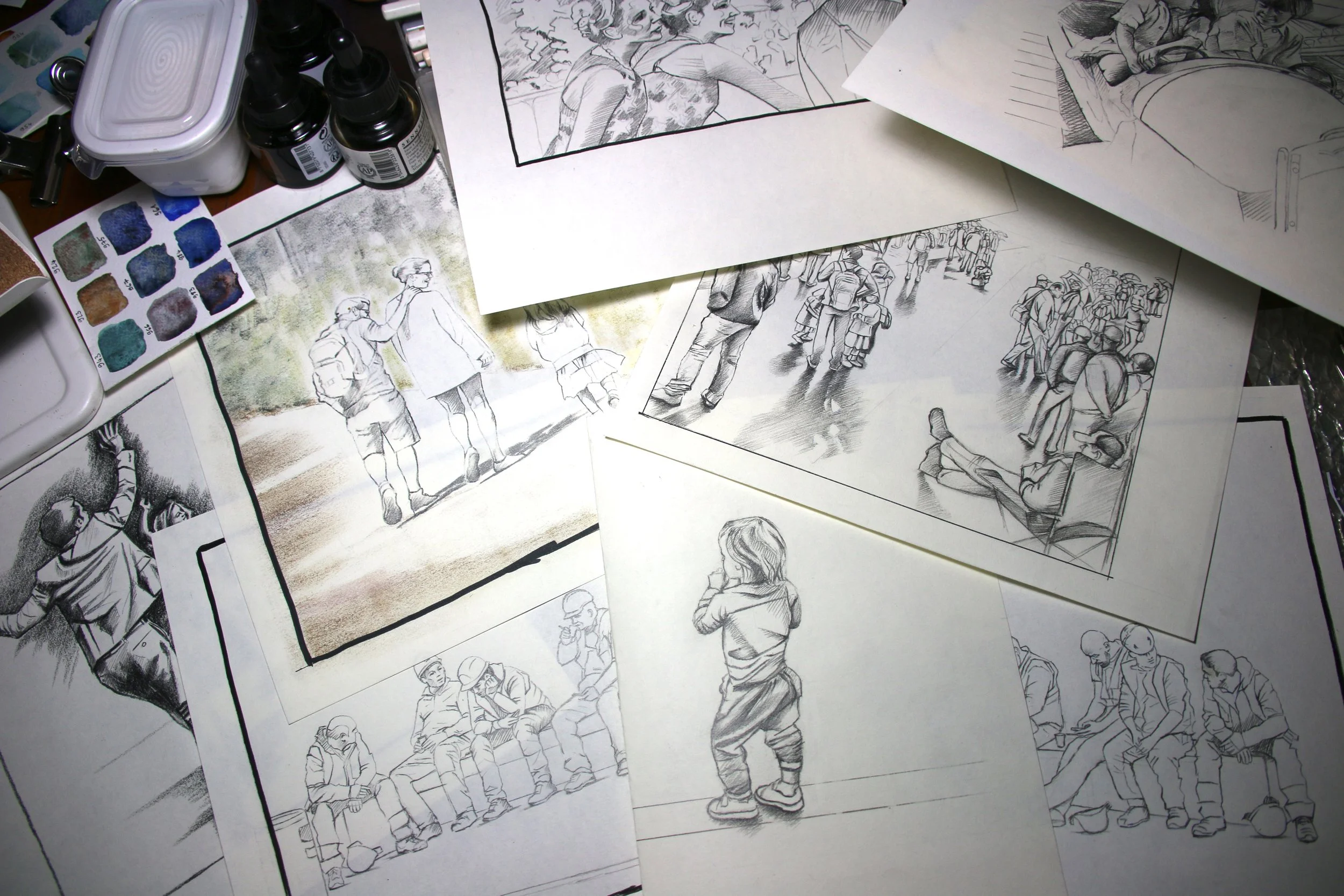 Esquisses préparatoires 2