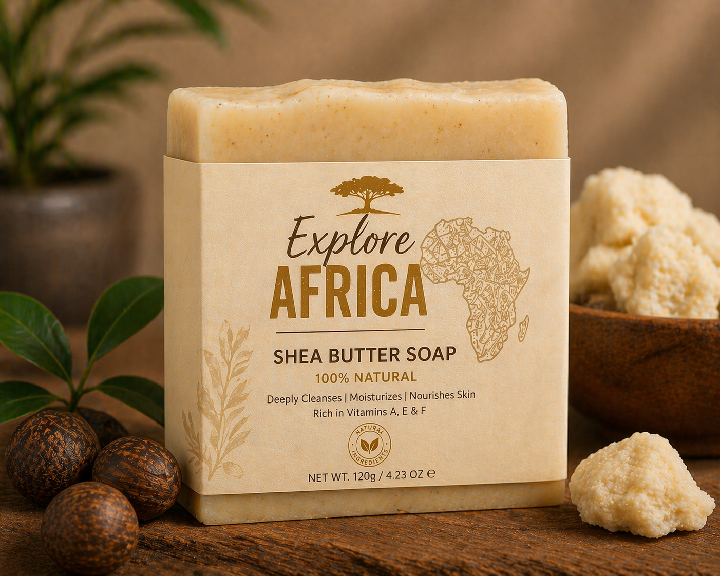 Explore Africa Shea Butter Soap