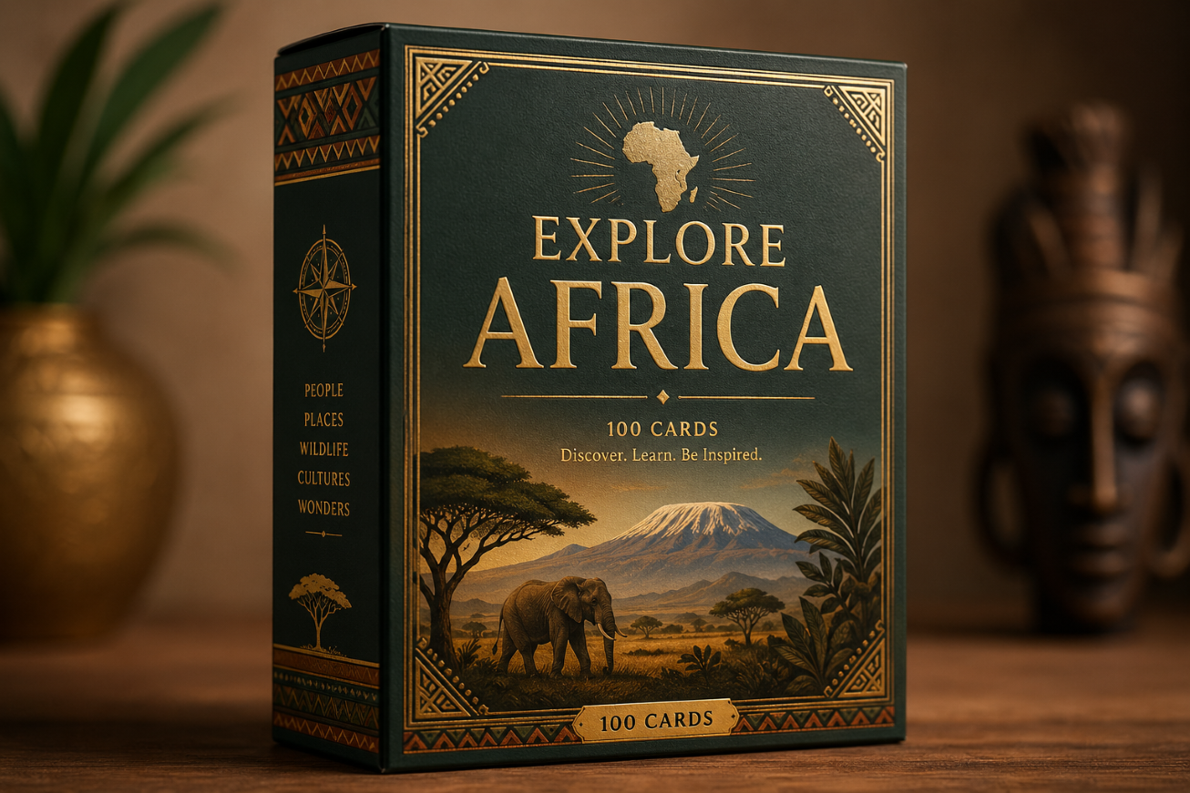 Explore Africa:  100 Quiz Card