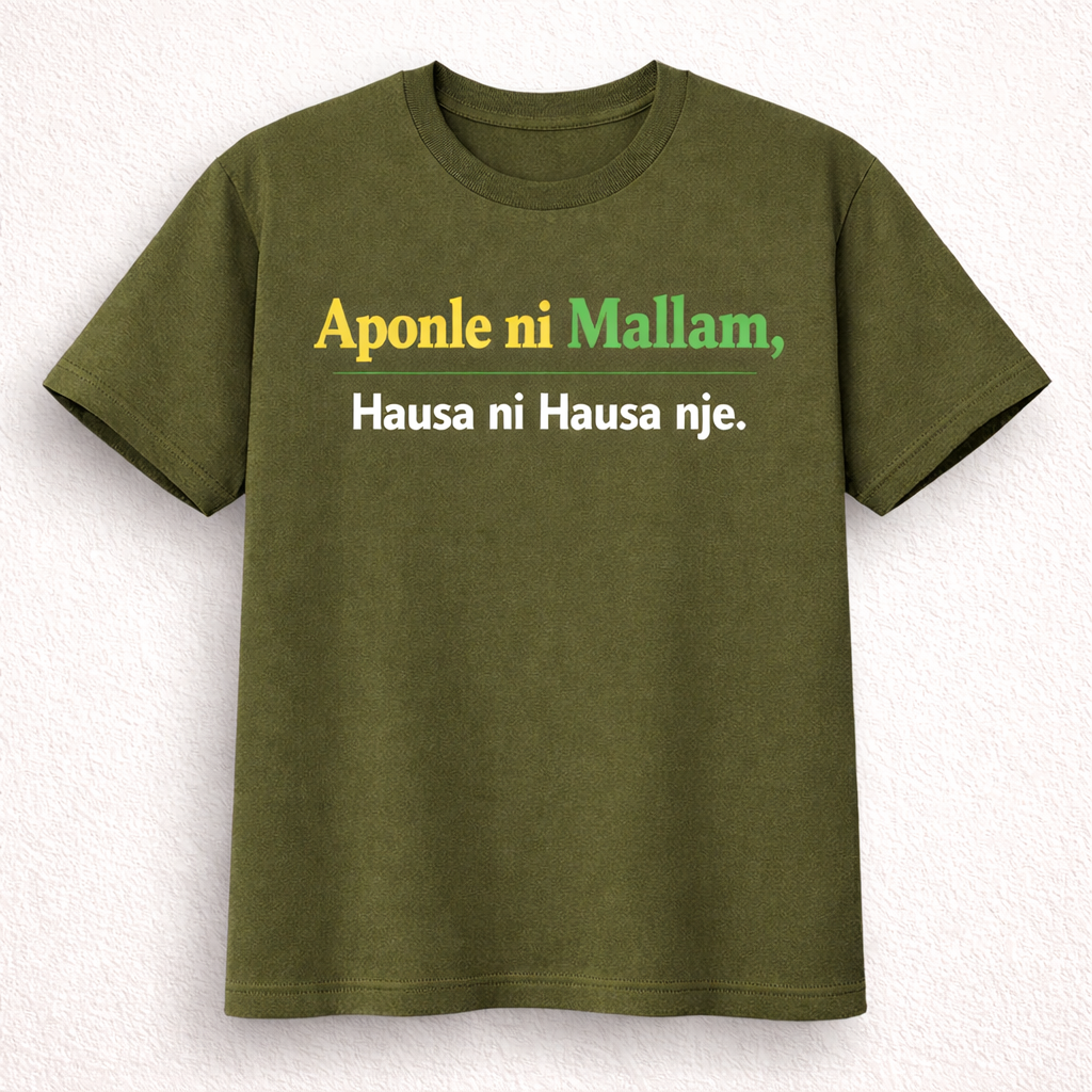 Yoruba Wisdom T-Shirt - On Humility & Respect