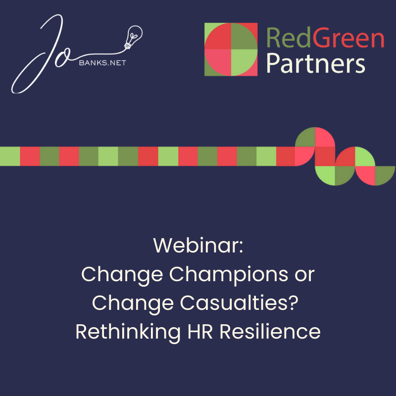 Webinar: Change Champions or Change Casualties?