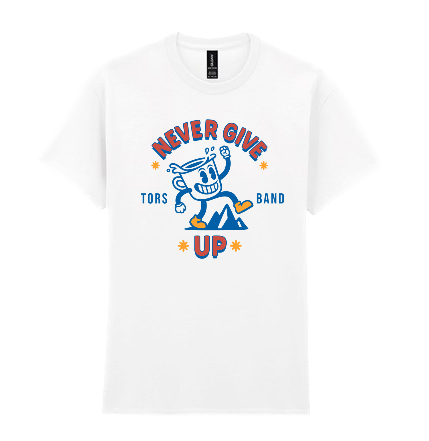 Never Give Up Tee — TORS MERCH SALE