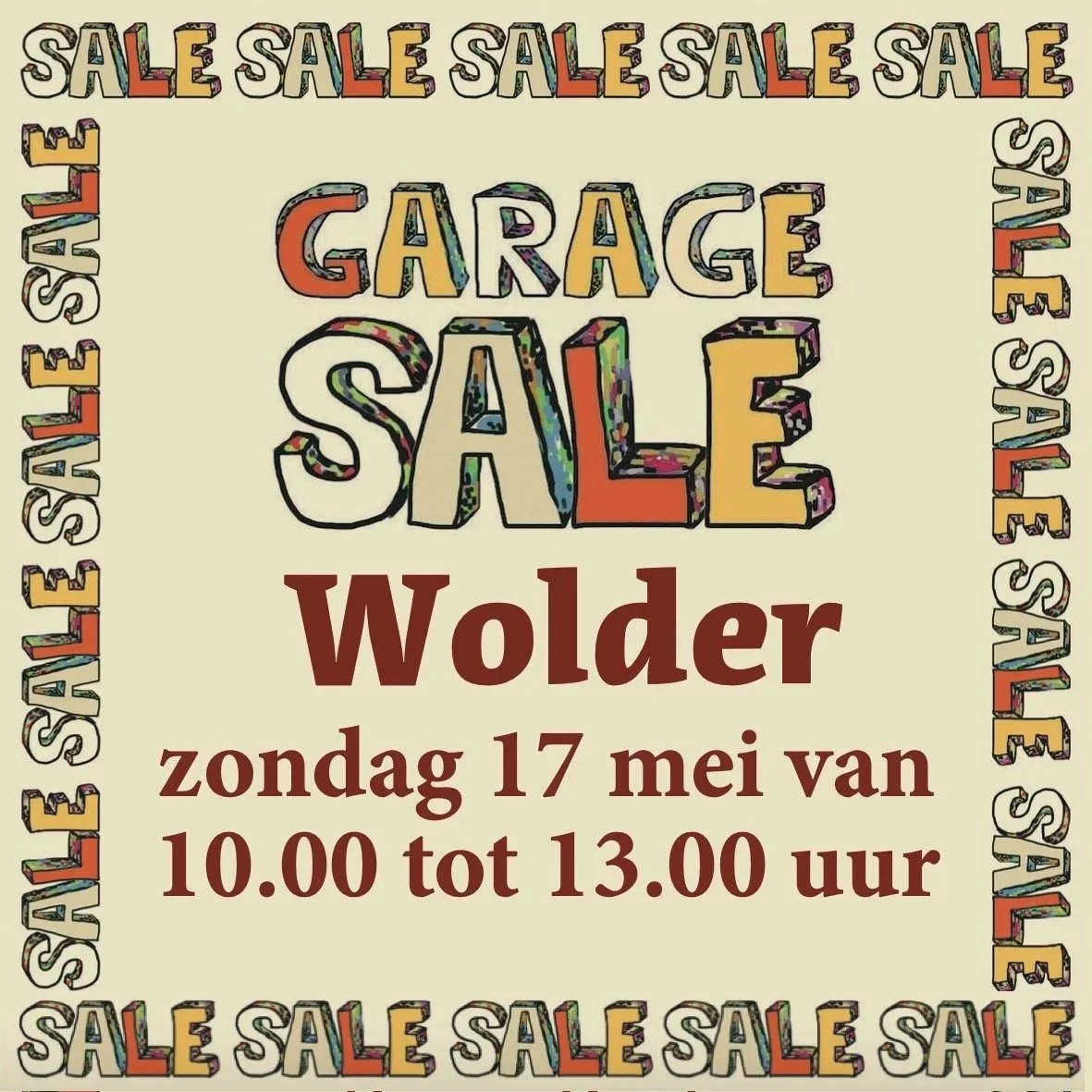 Garage Sale Wolder