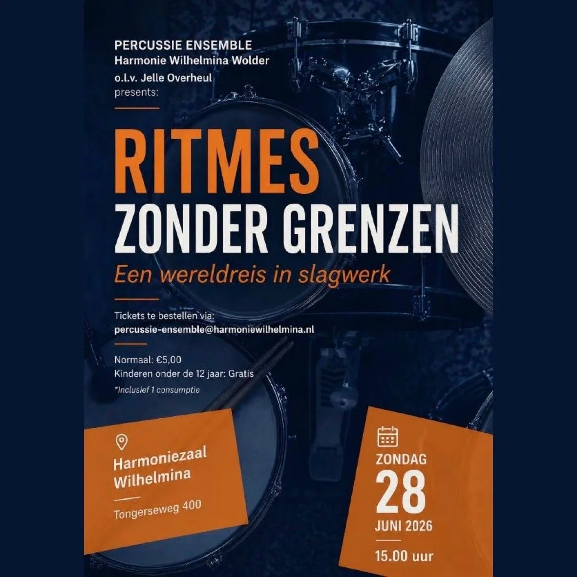 Ritmes zonder grenzen, een wereldreis in slagwerk