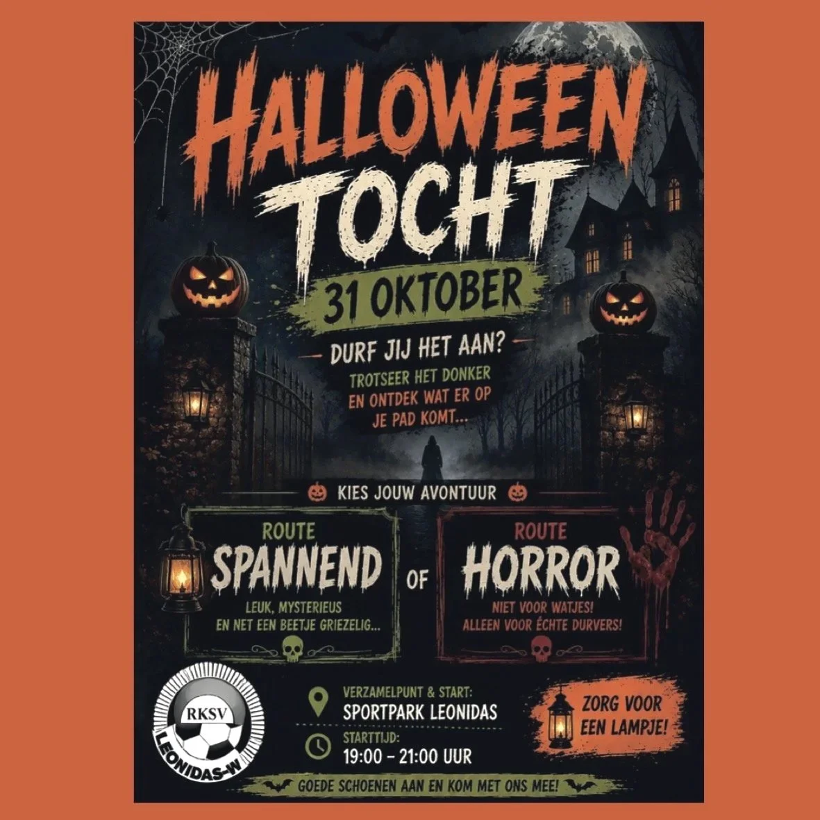 Haloweentocht