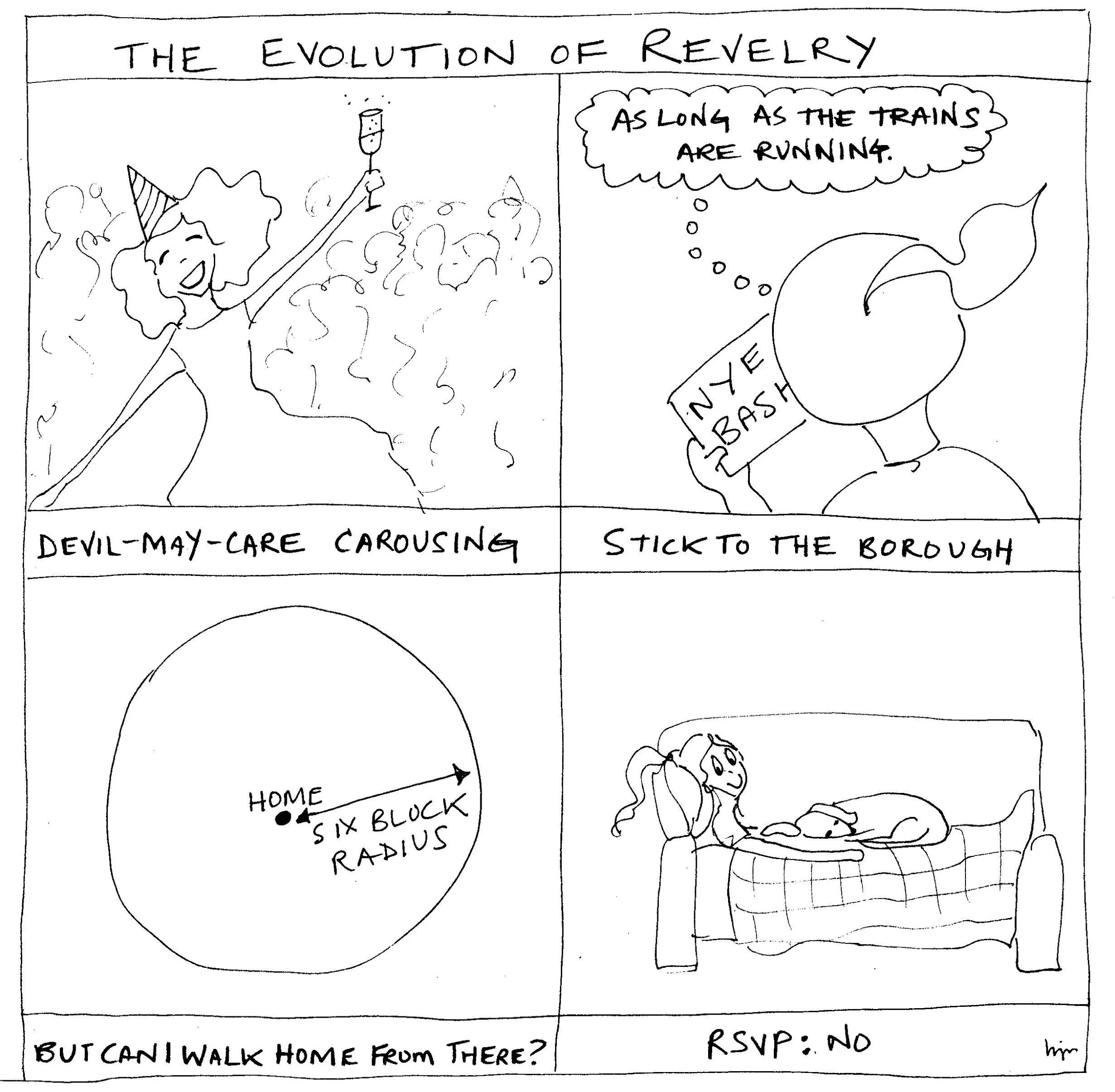 The evolution of revelry