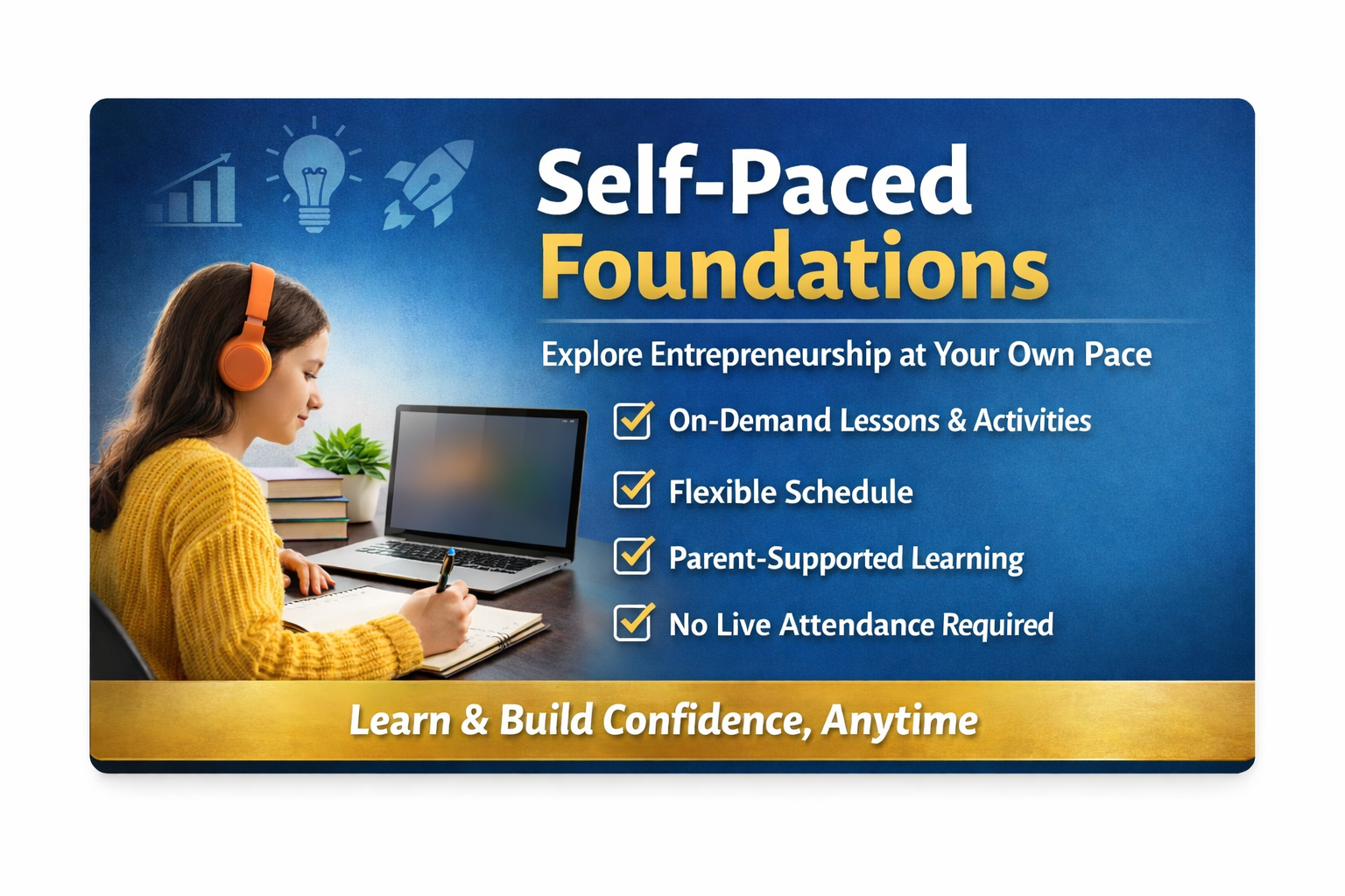 Teen entrepreneurship program options for different learning styles