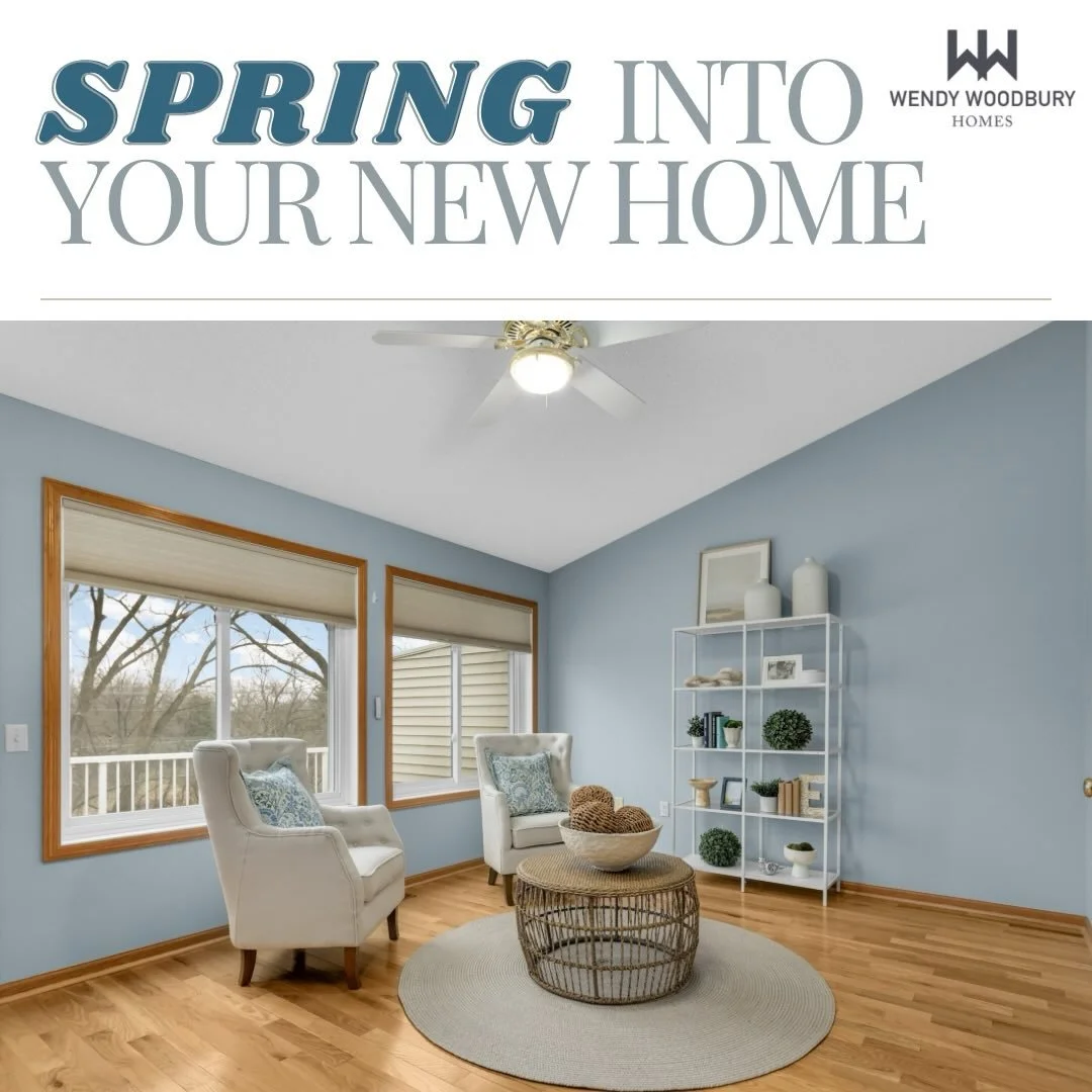 Tis the season to SPRING into your new home 💐 Spring is upon us, and I would love to help you find your next or first place to call home 💛 Message me or give me a ring at (612) 418-5658 📱 #wendywoodburyhomes #minnesotarealtor #minnesotarealestate 
