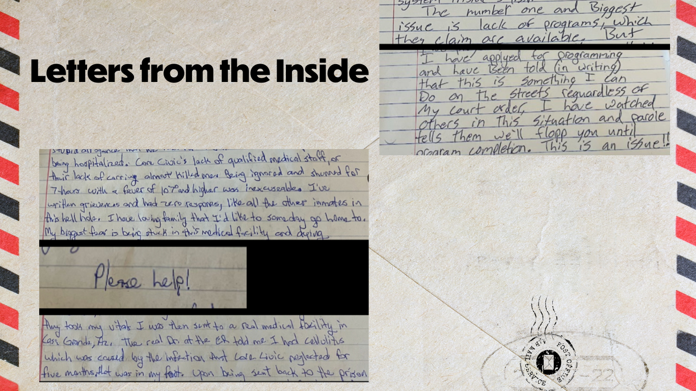 Letters from the Inside