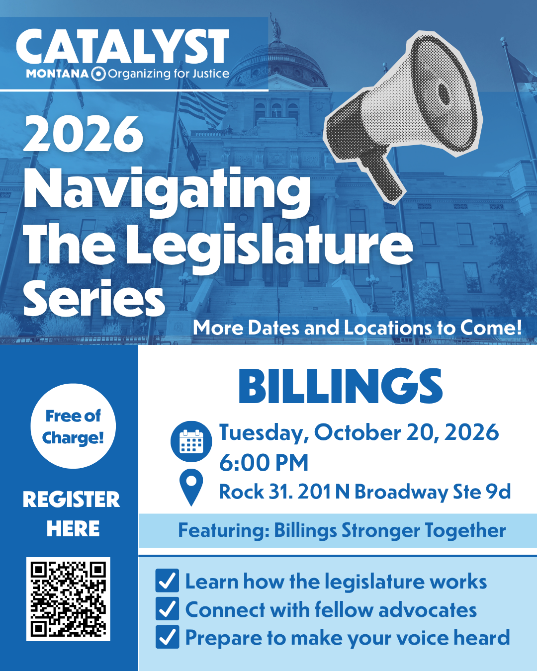 Billings! Navigating the Legislature Series