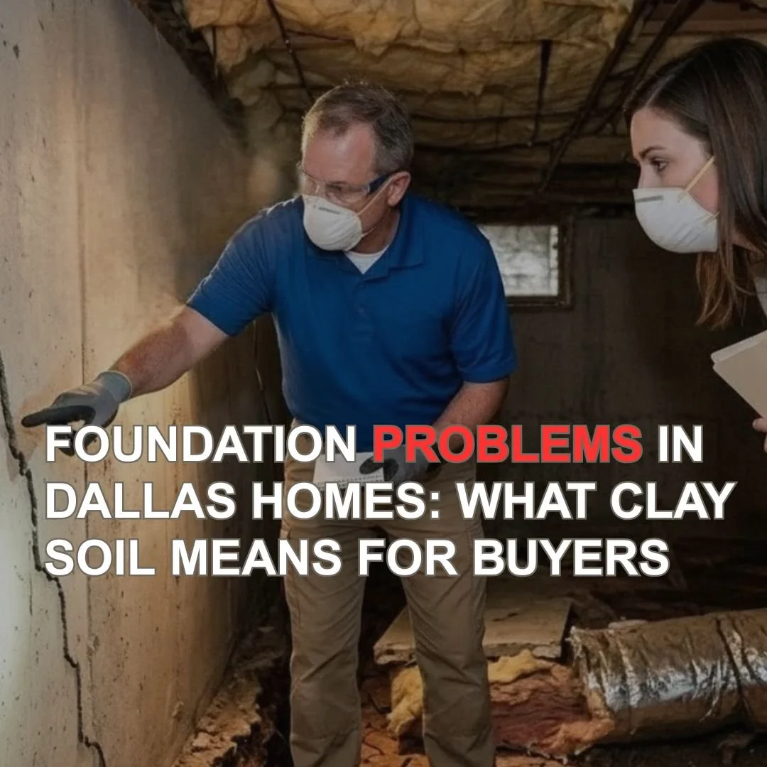 Foundation Problems in Dallas Homes: What Clay Soil Means for Buyers