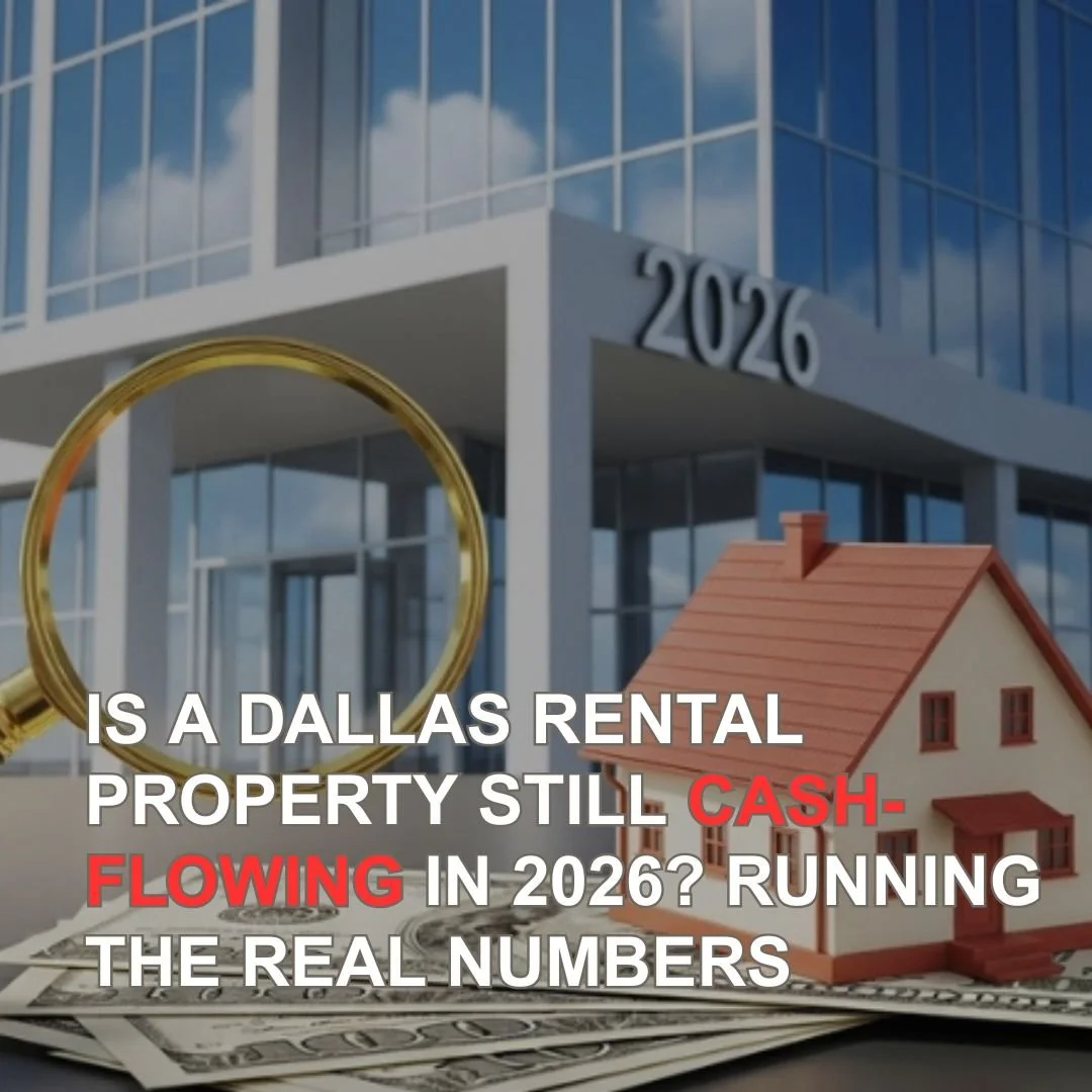 Is a Dallas Rental Property Still Cash-Flowing in 2026? Running the Real Numbers