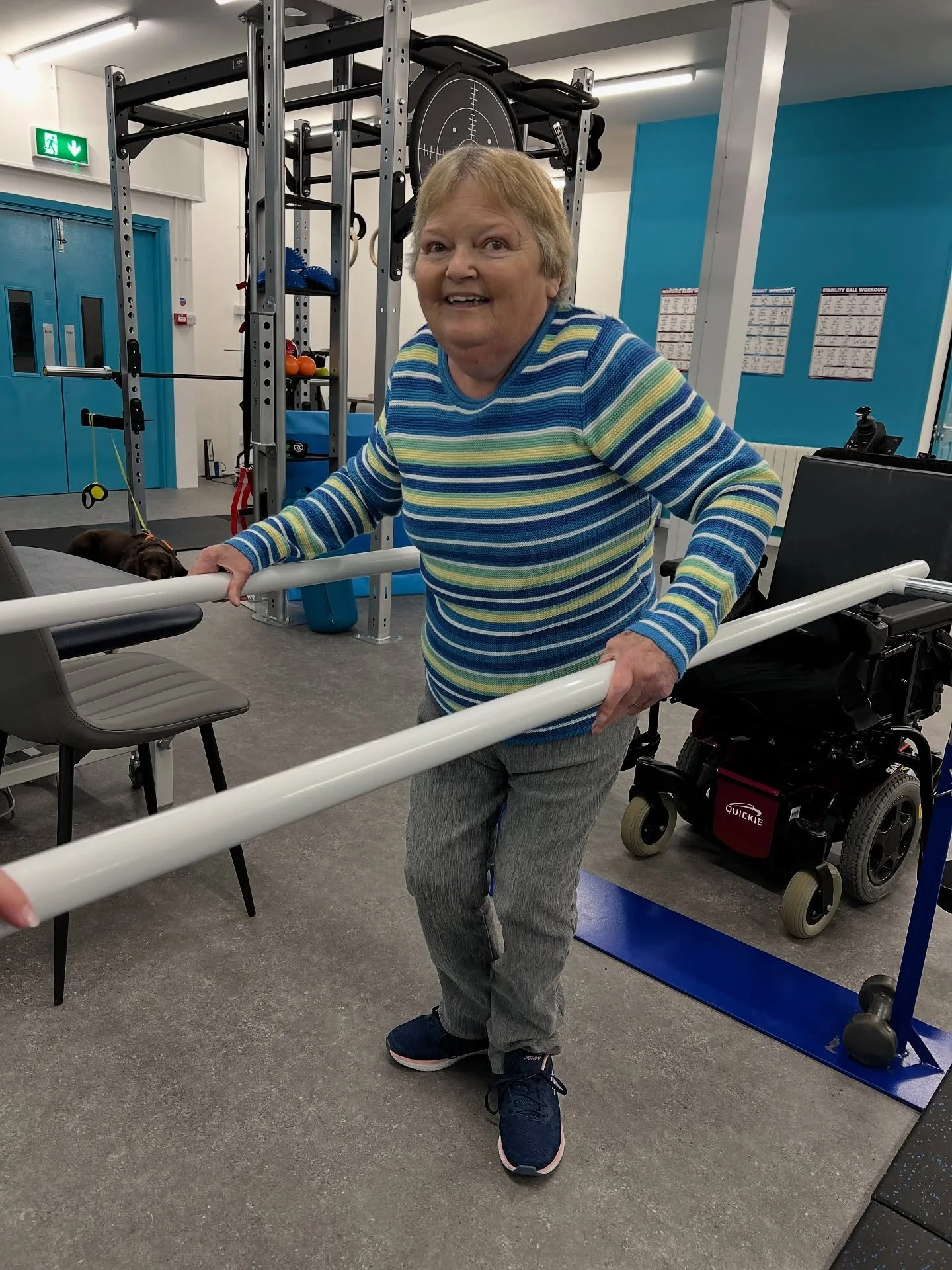 Client Spotlight - Vivien 
Vivien has been using Easilink Community Transport to come to Jenn’s Gym on a weekly basis for the past few months to improve her strength and confidence in walking. 
Since joining Jenn’s Gym, Vivien has made hu