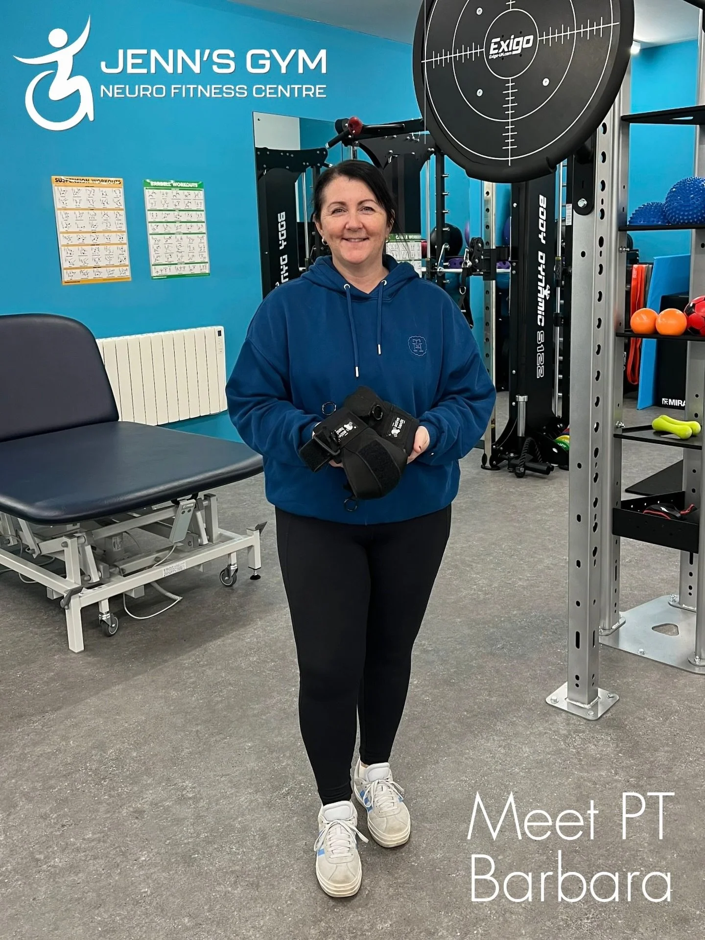 Meet the newest member of the Jenn&rsquo;s Gym Team! 
Introducing Barbara, a qualified Personal Trainer with a Level 3 Diploma in Exercise Referral giving her the skills to plan and deliver safe exercise programs for clients with medical conditions. 