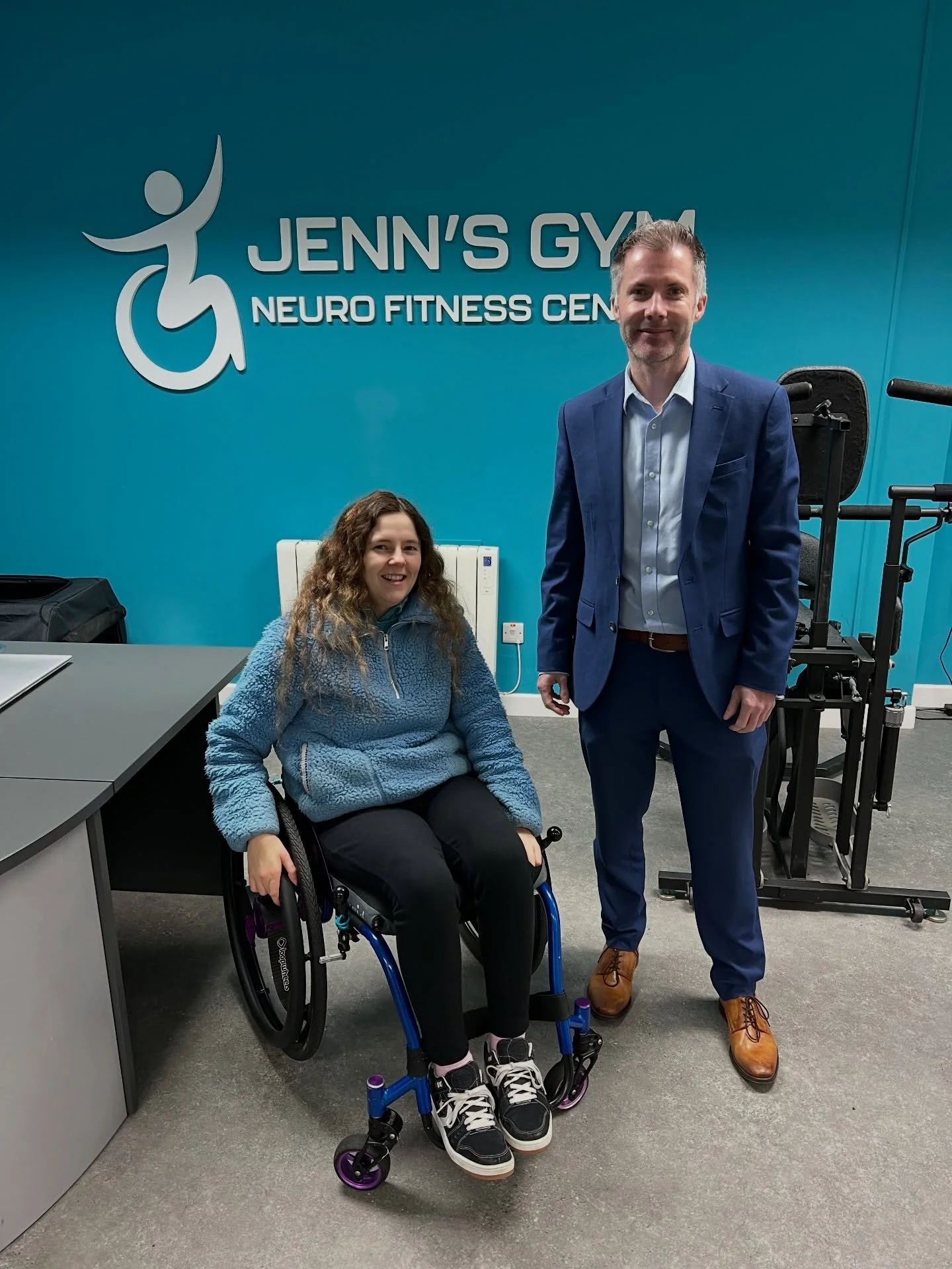 When Rosemary Gifford told us Jenn&rsquo;s Gym had been chosen to share proceeds from her book &ldquo;It seems like yesterday: Rosemary and friends&rdquo; with Brain Injury Matters we were delighted and were put in touch with Gerard Anderson, CEO of 