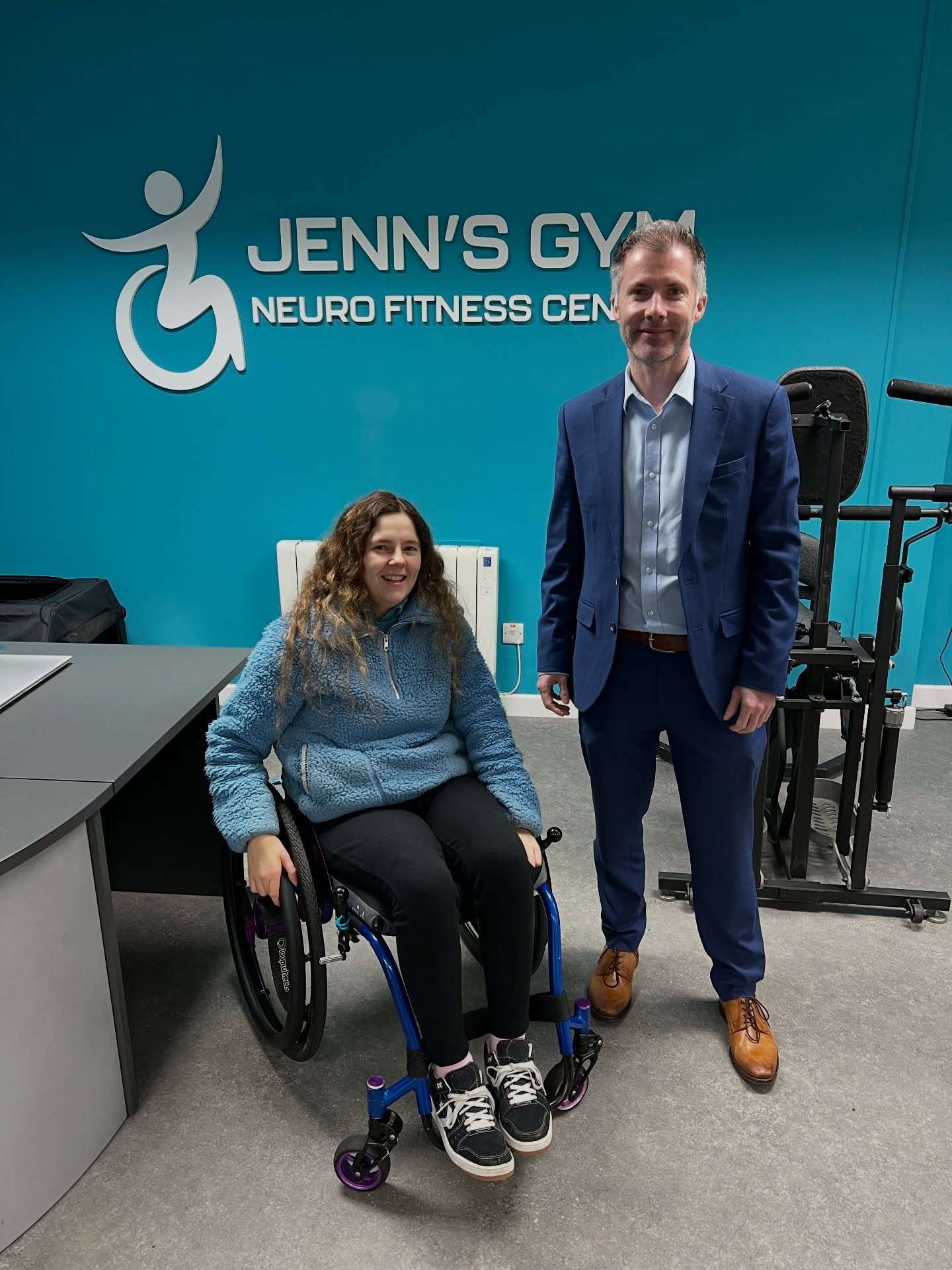 When Rosemary Gifford told us Jenn&rsquo;s Gym had been chosen to share proceeds from her book &ldquo;It seems like yesterday: Rosemary and friends&rdquo; with Brain Injury Matters we were delighted and were put in touch with Gerard Anderson, CEO of 