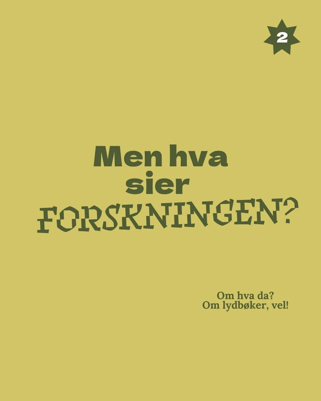 &laquo;To learn to read is to light a fire; every syllable that is spelled out is a spark.&raquo; - Victor Hugo
Fordi jeg f&oslash;lte for &aring; starte denne posten litt s&aring;nn h&oslash;ystemt. 

Videre handler det om at helt ny forskning (gjor