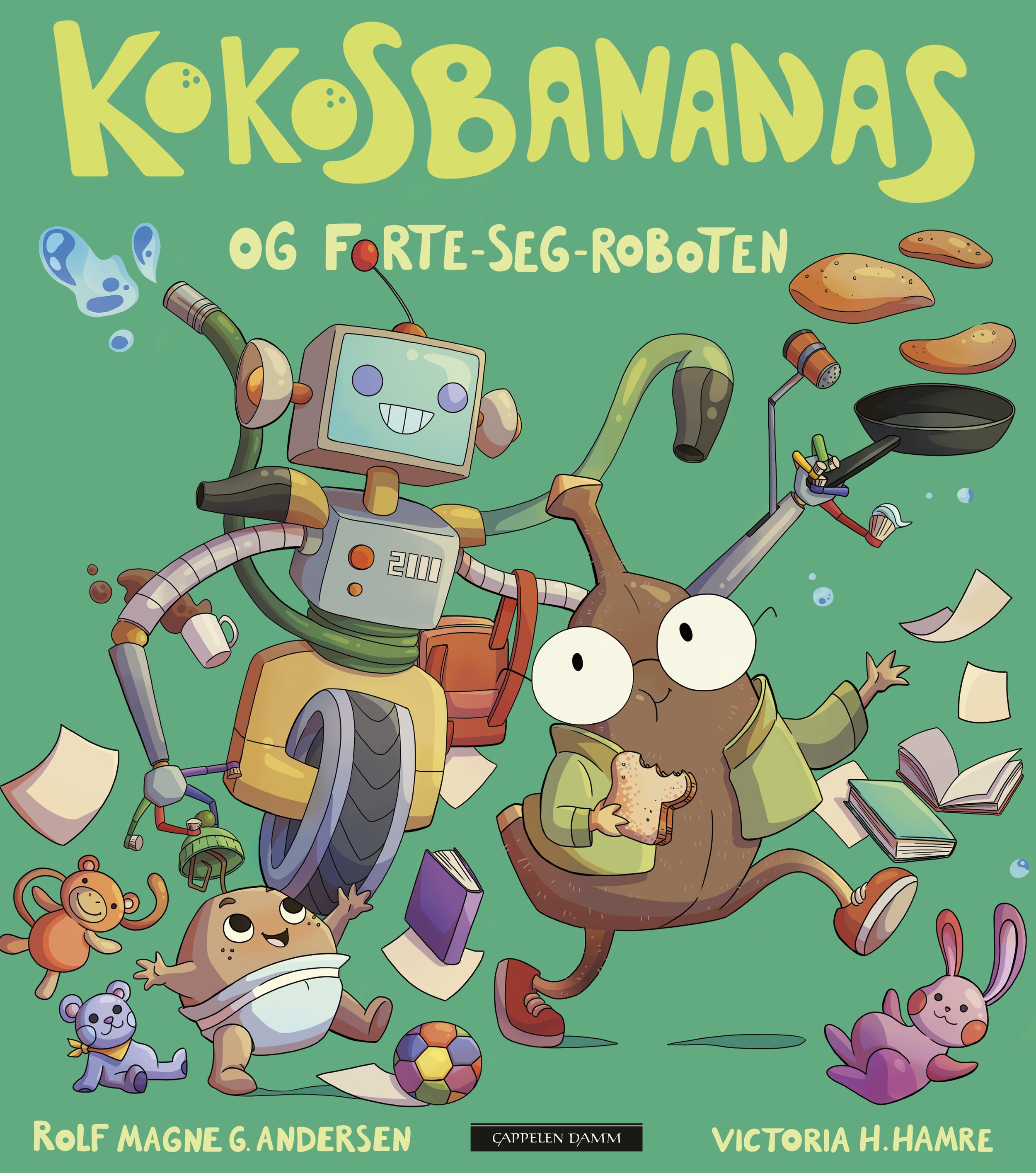 Kokosbananas og Forte-seg-roboten