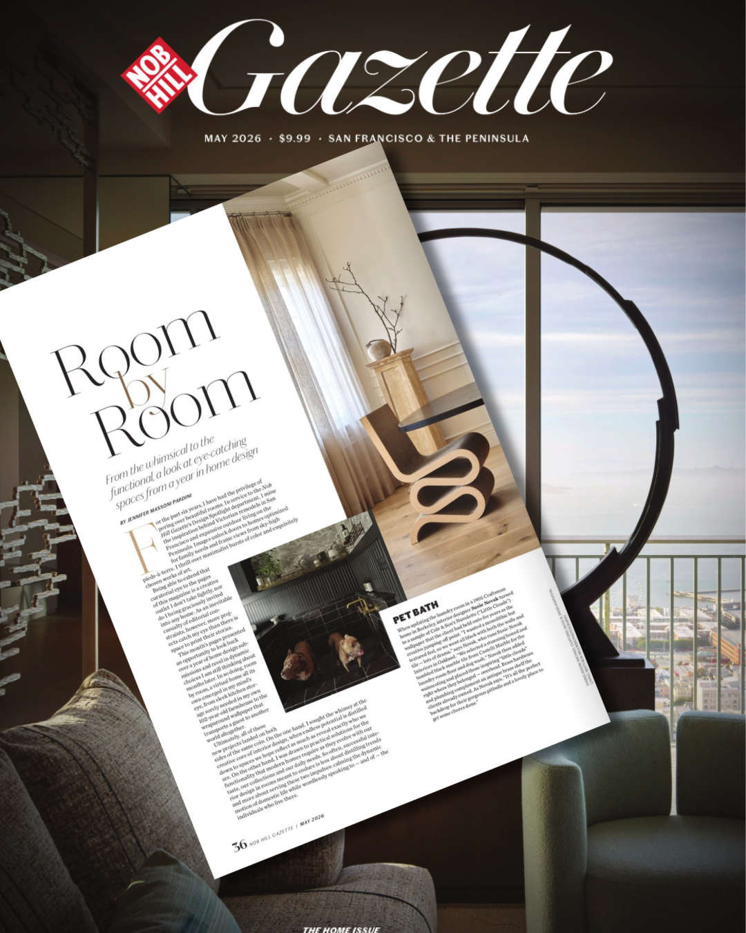 NobHill Gazette   Room by Room  