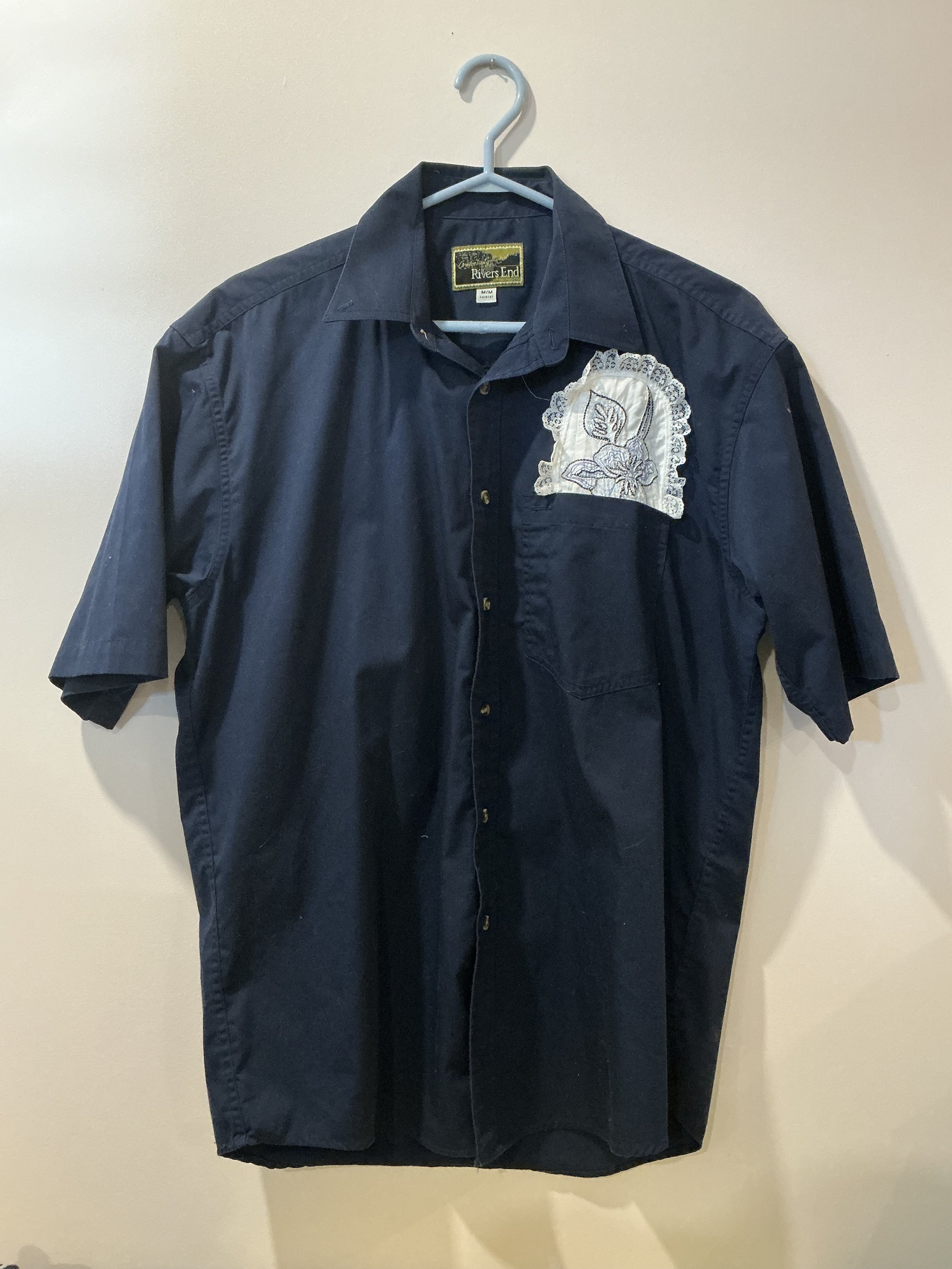 Dark Blue Shirt