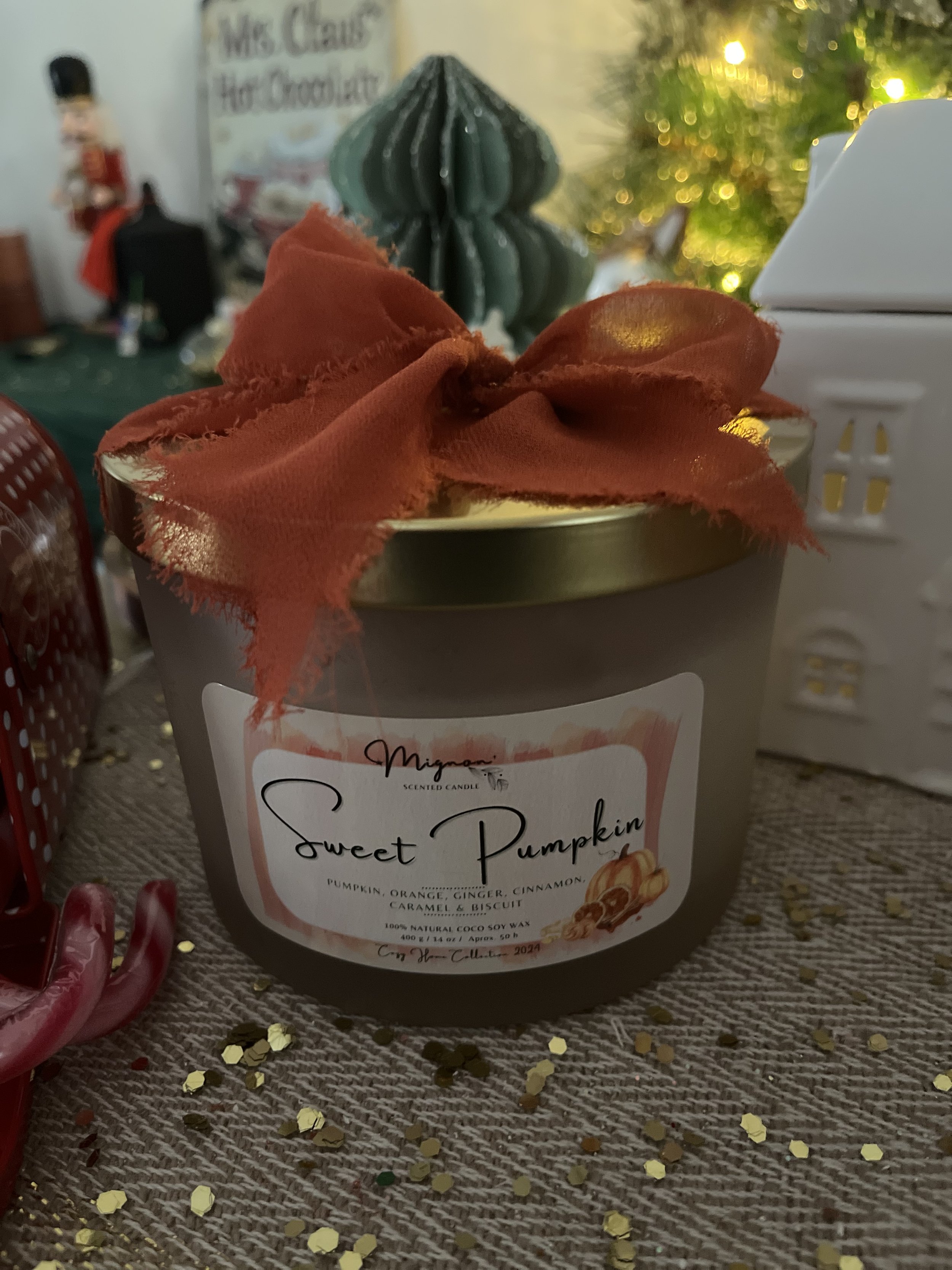 ‘Sweet Pumpkin’ Scented Candle