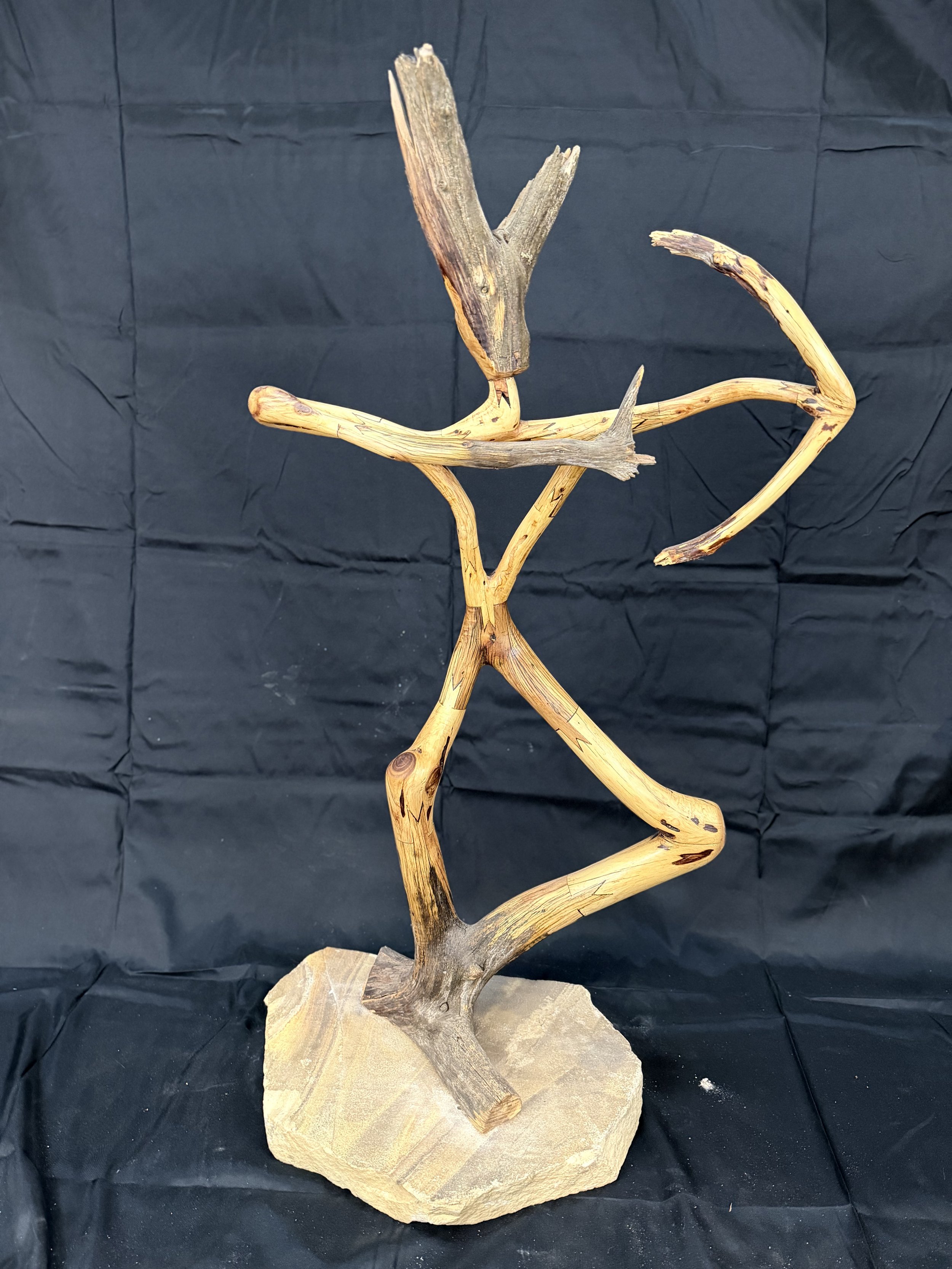 12”w x 12”d x 26”h Juniper tree branches