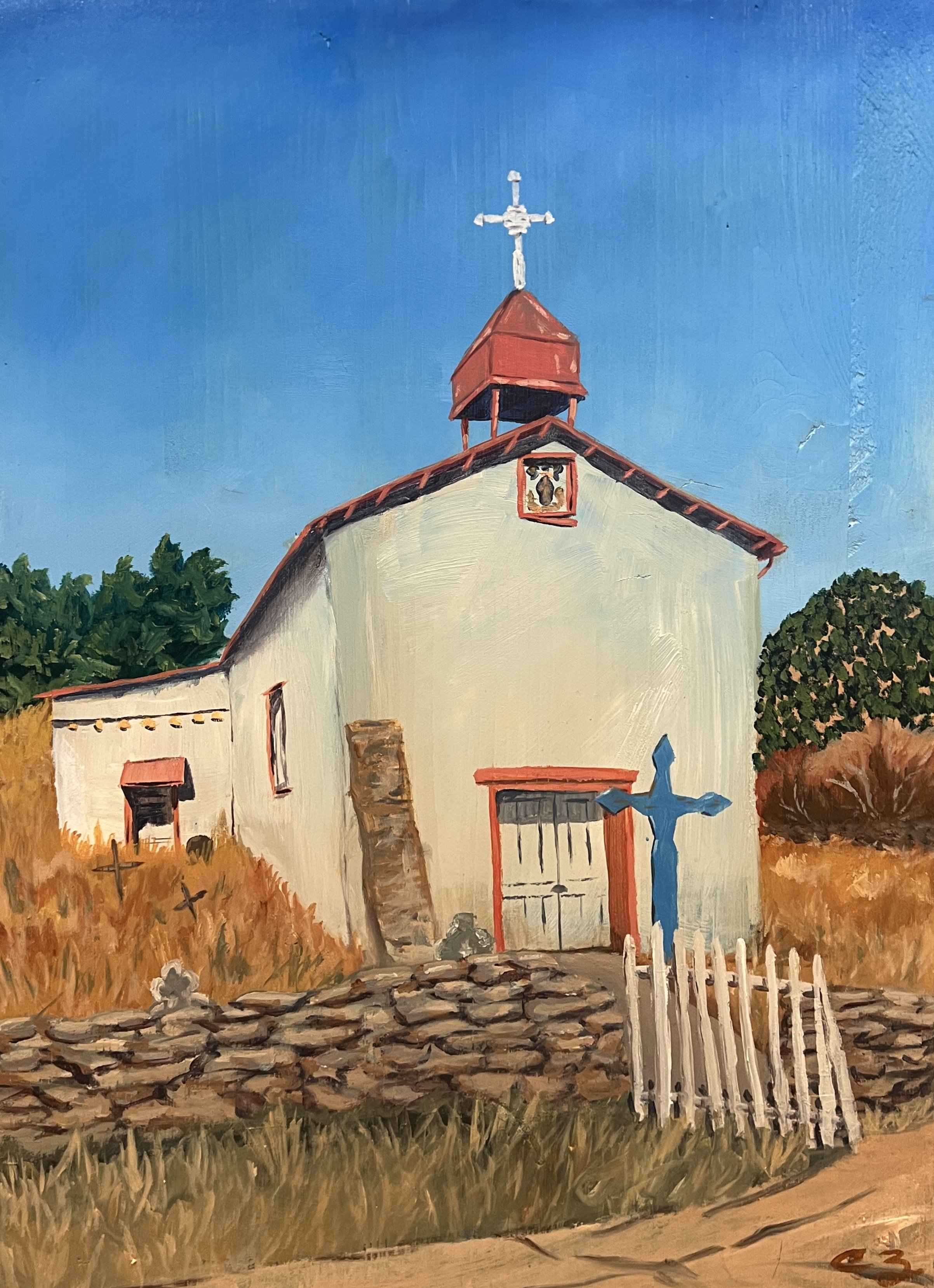 16"x22", acrylic, raw wood