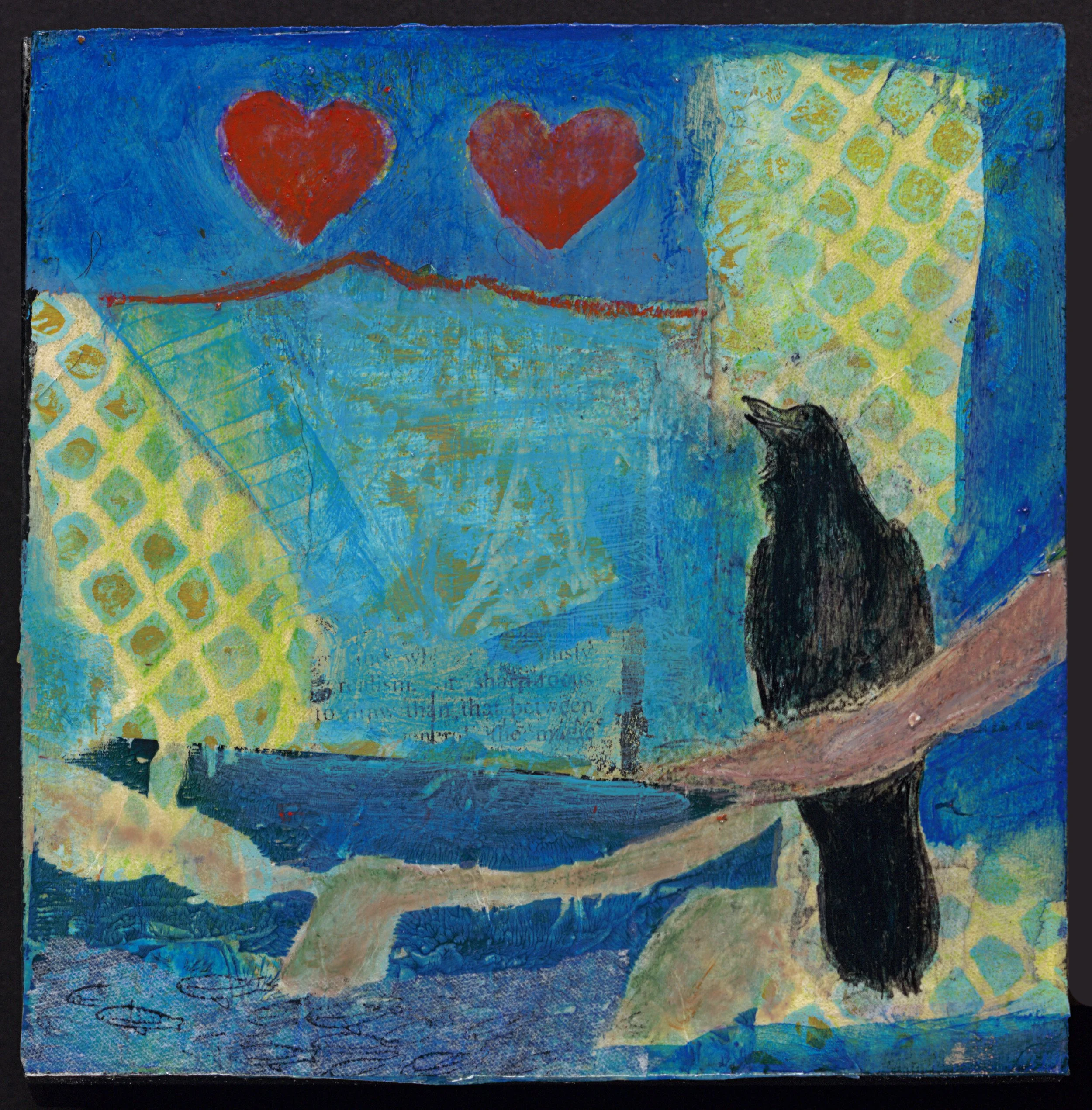 Deep Blessing - Mixed Media