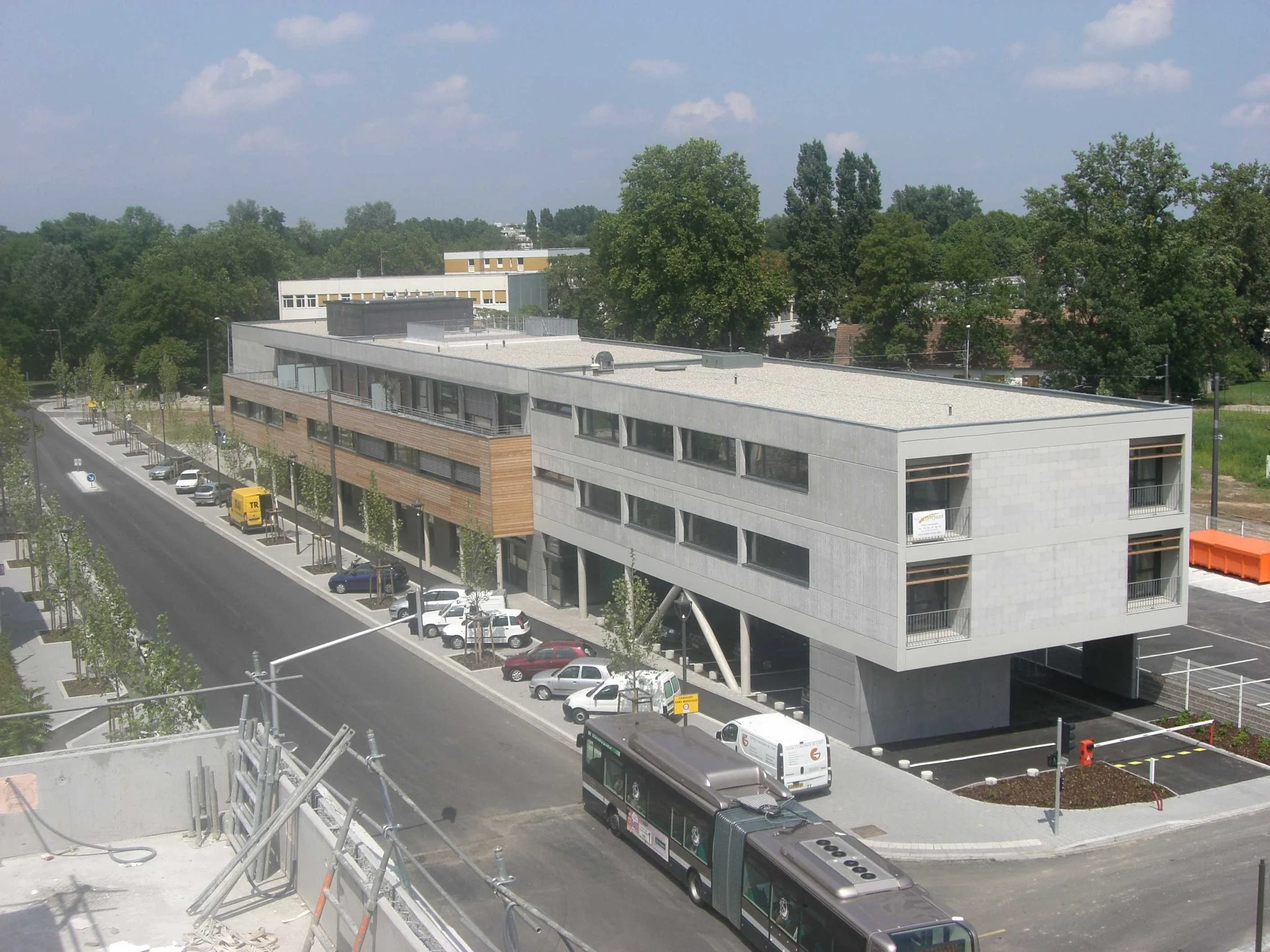 Construction d’un immeuble de bureaux