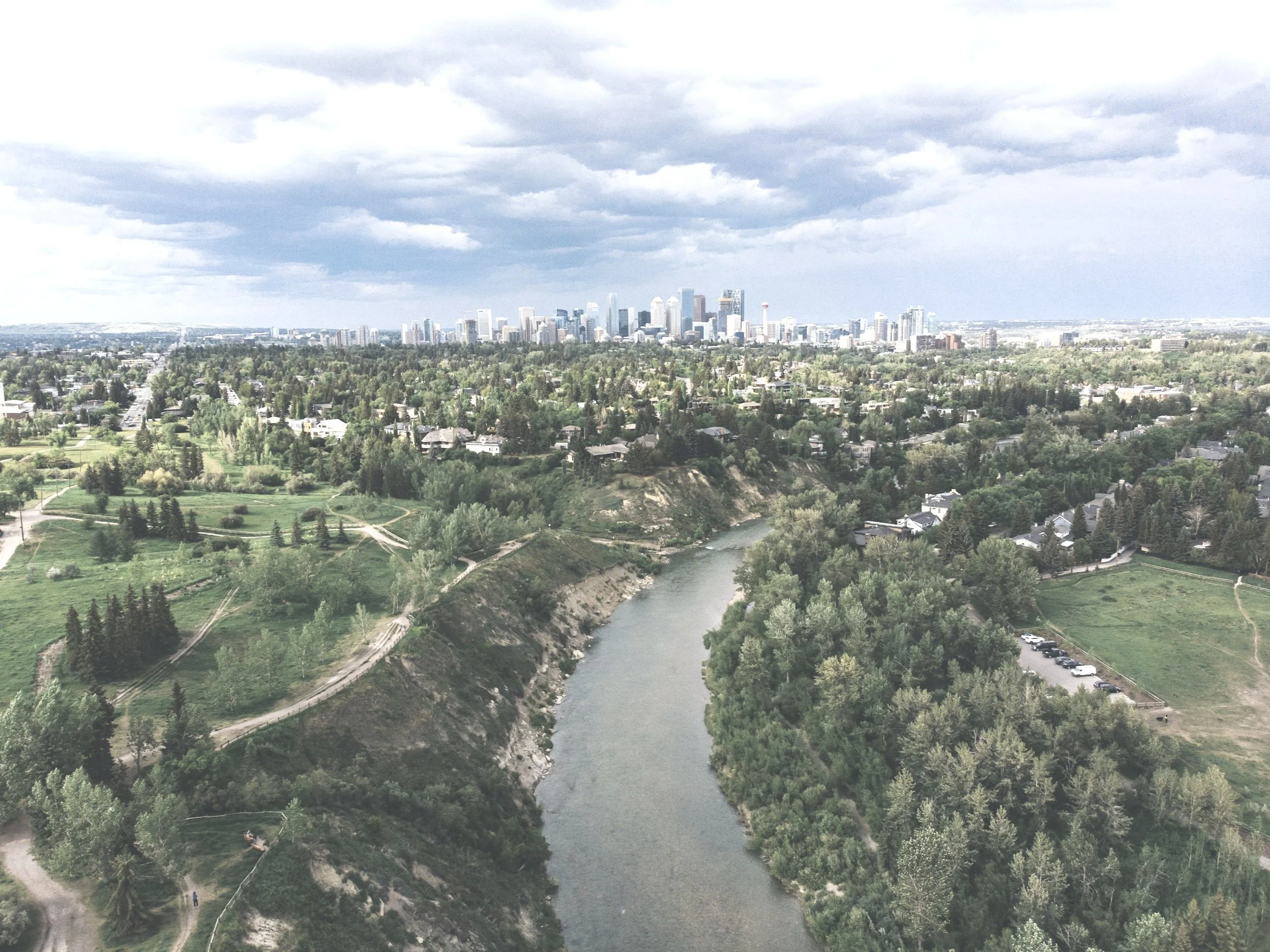 Calgary Home Owners & Sellers: A photo of Calgary looking towards Downtown