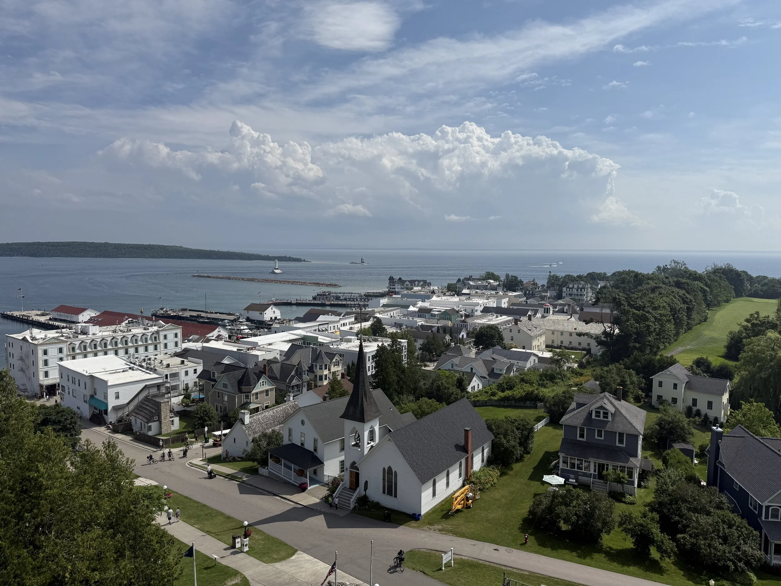 Day 45: MacKinaw Island - no cars allowed!