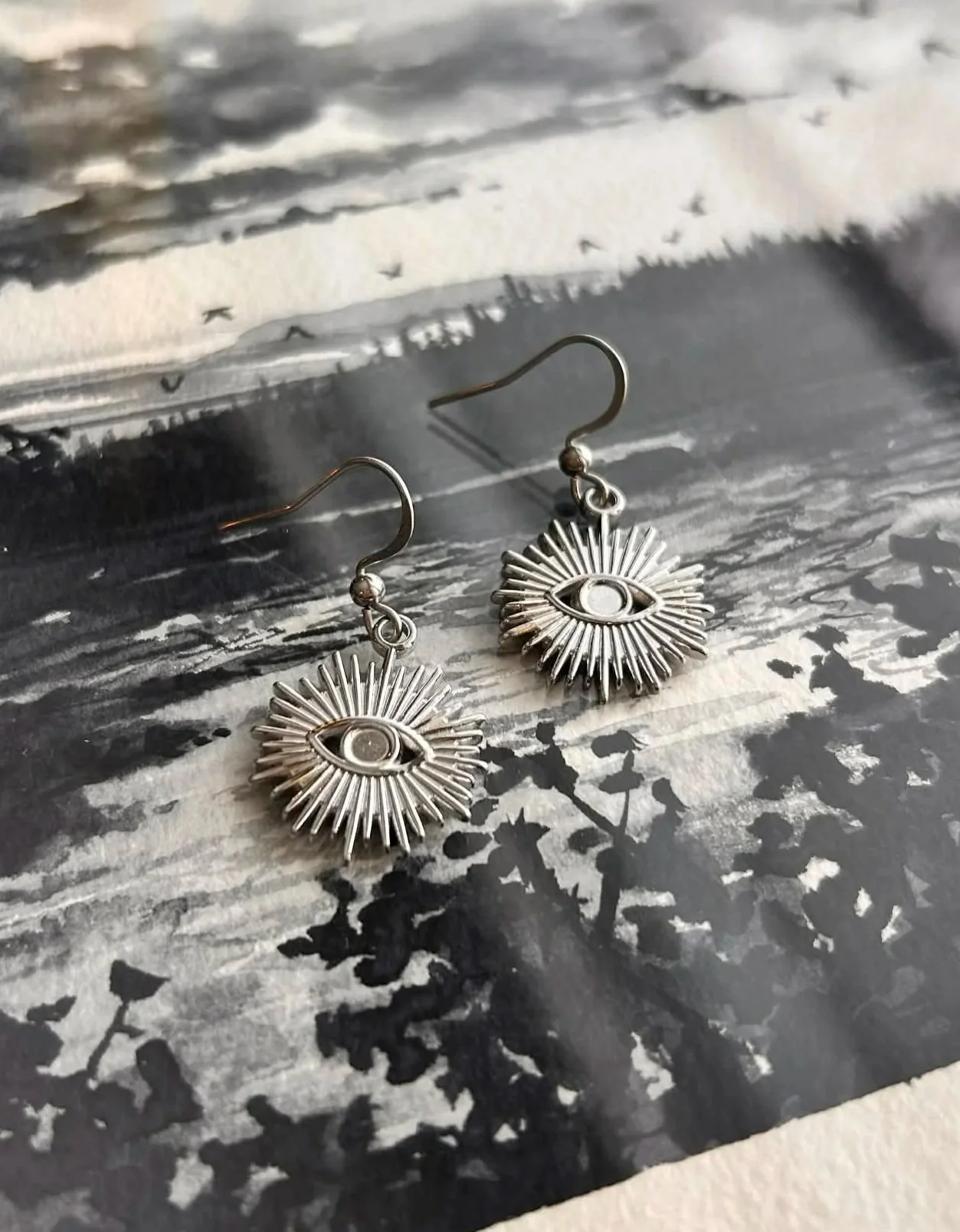 Boucles d’oreilles essentielles ◦ Third eye sun
