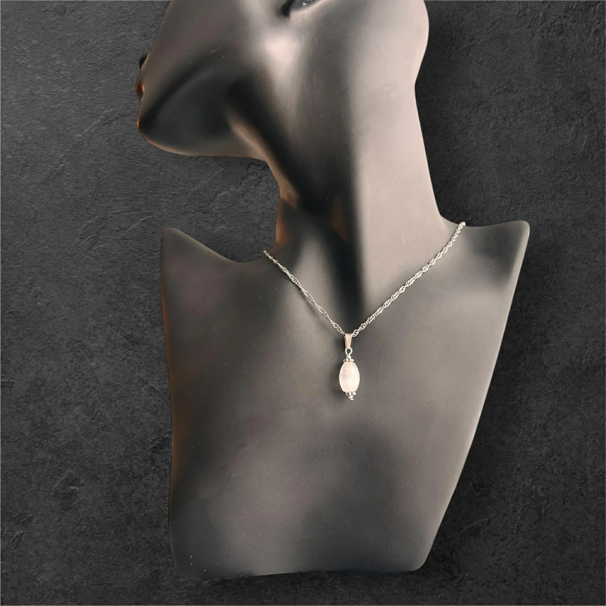 pendentif argent acier inox pierre selenite 3.jpg