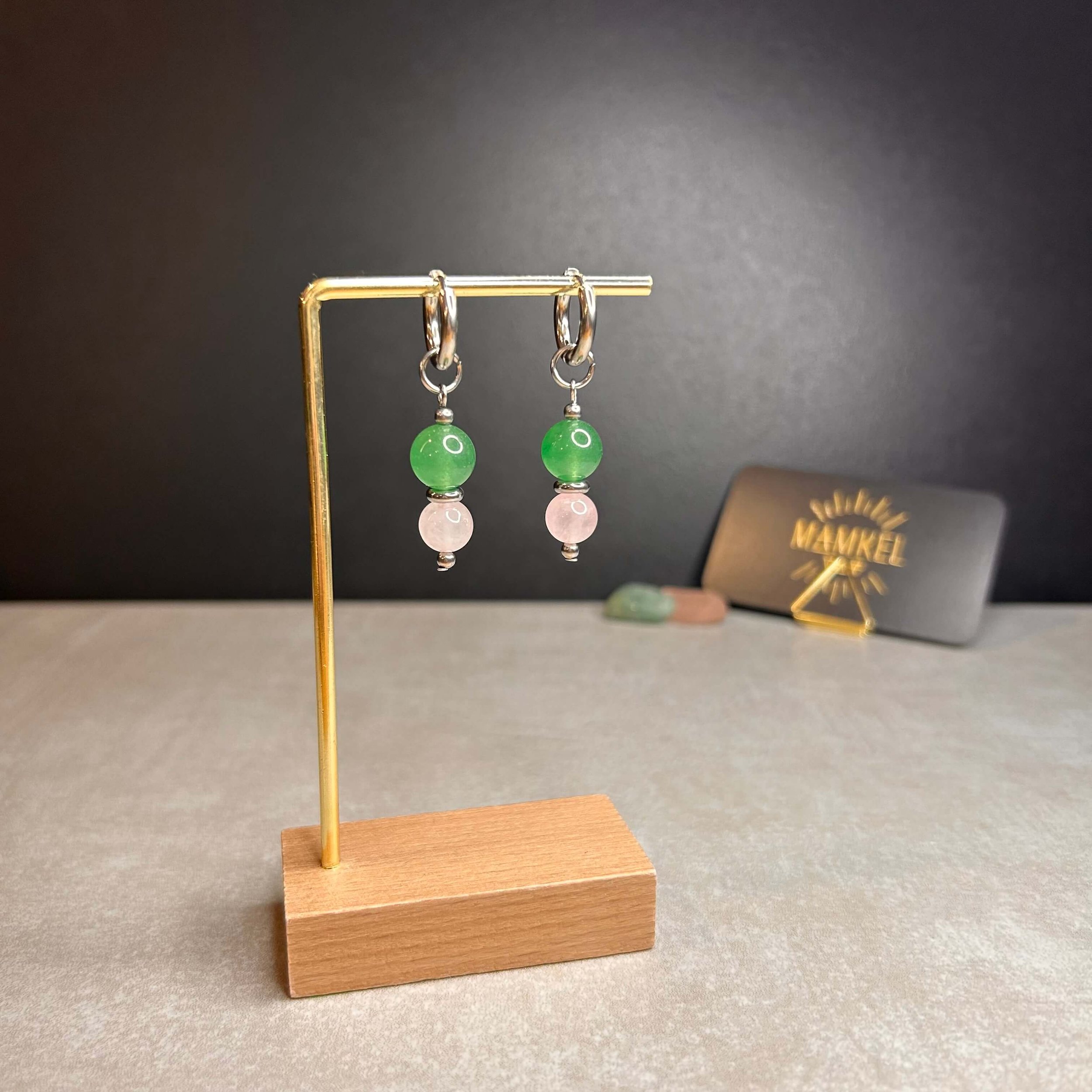 16 Argent - Coeur D _Aventurine et quartz rose.jpeg