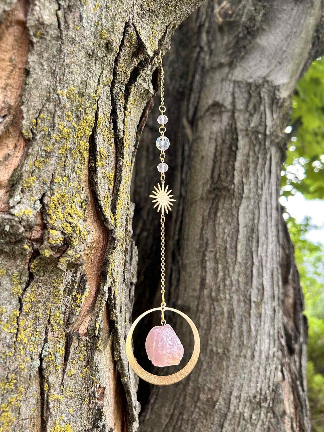Suncatcher ☀ Quartz rose