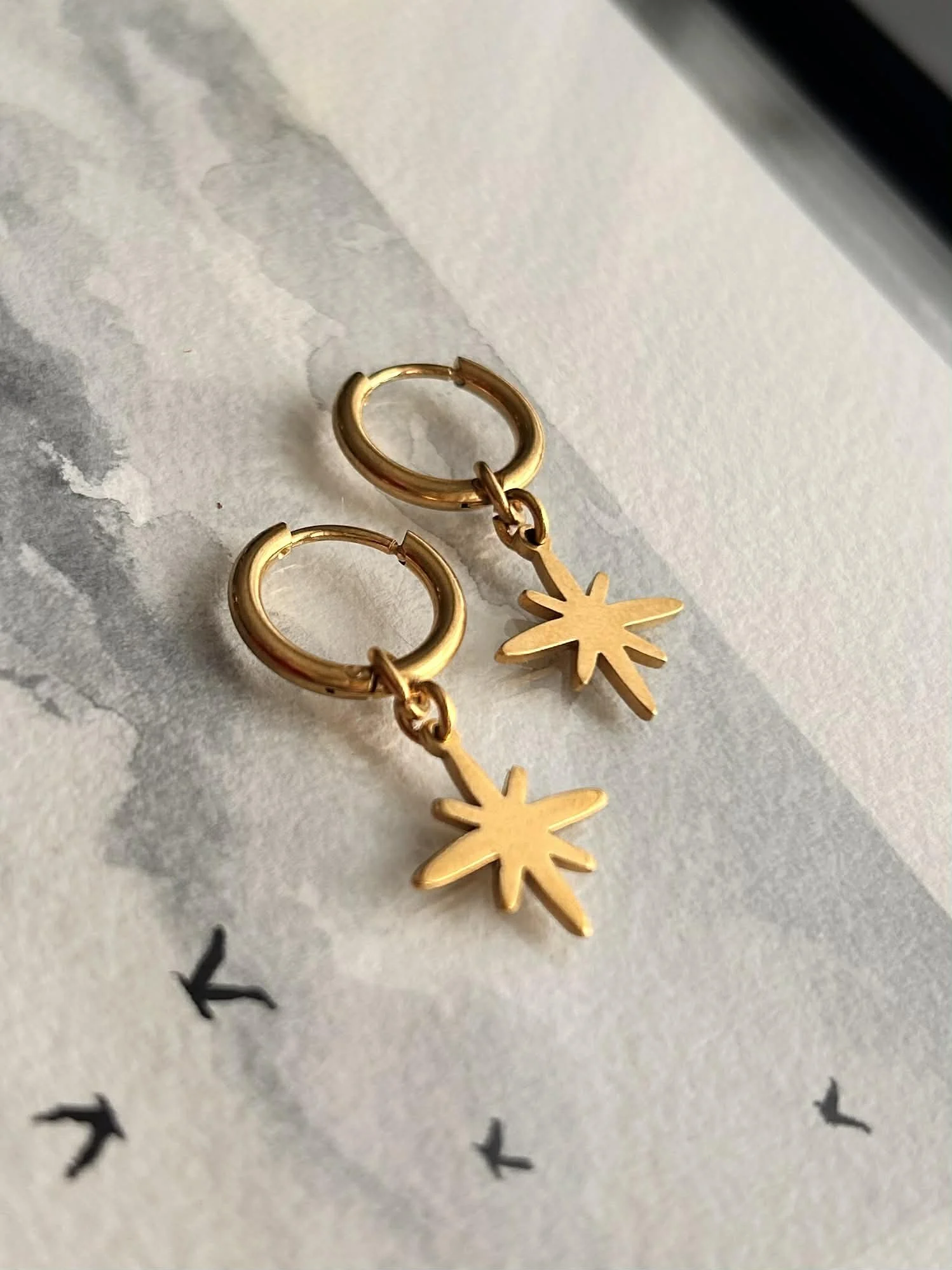 Boucles d’oreilles essentielles ◦ Étoile
