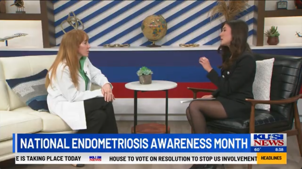 Dr. Spring-Robinson on KUSI: Endometriosis Awareness Month
