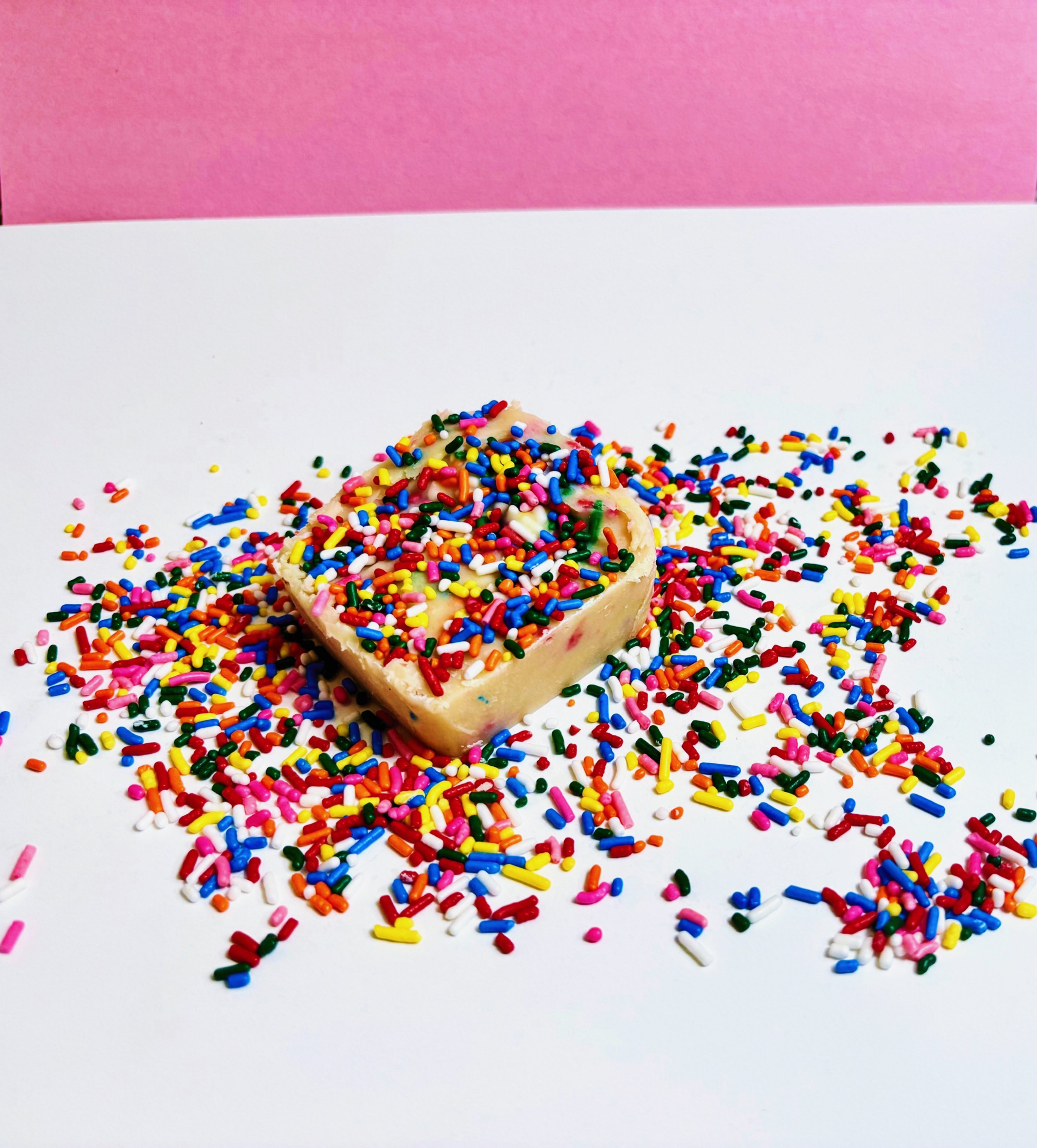 Vanilla Birthday Cake Fudge