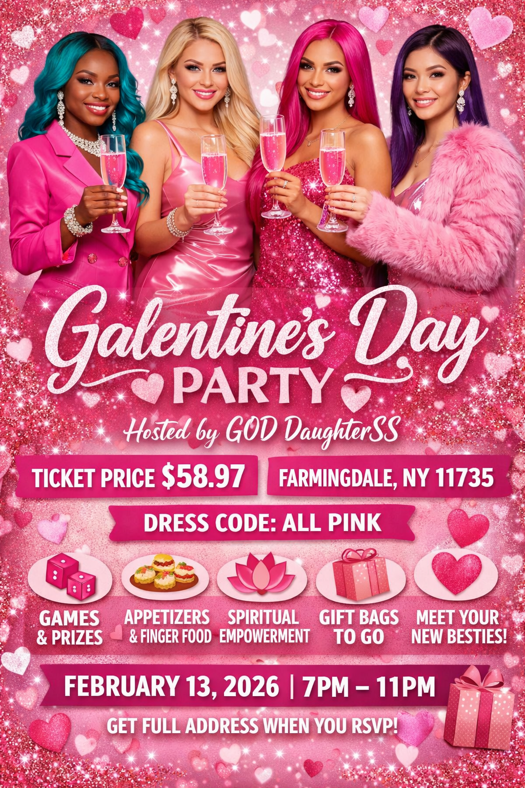 Galantine's Day Ladies Party