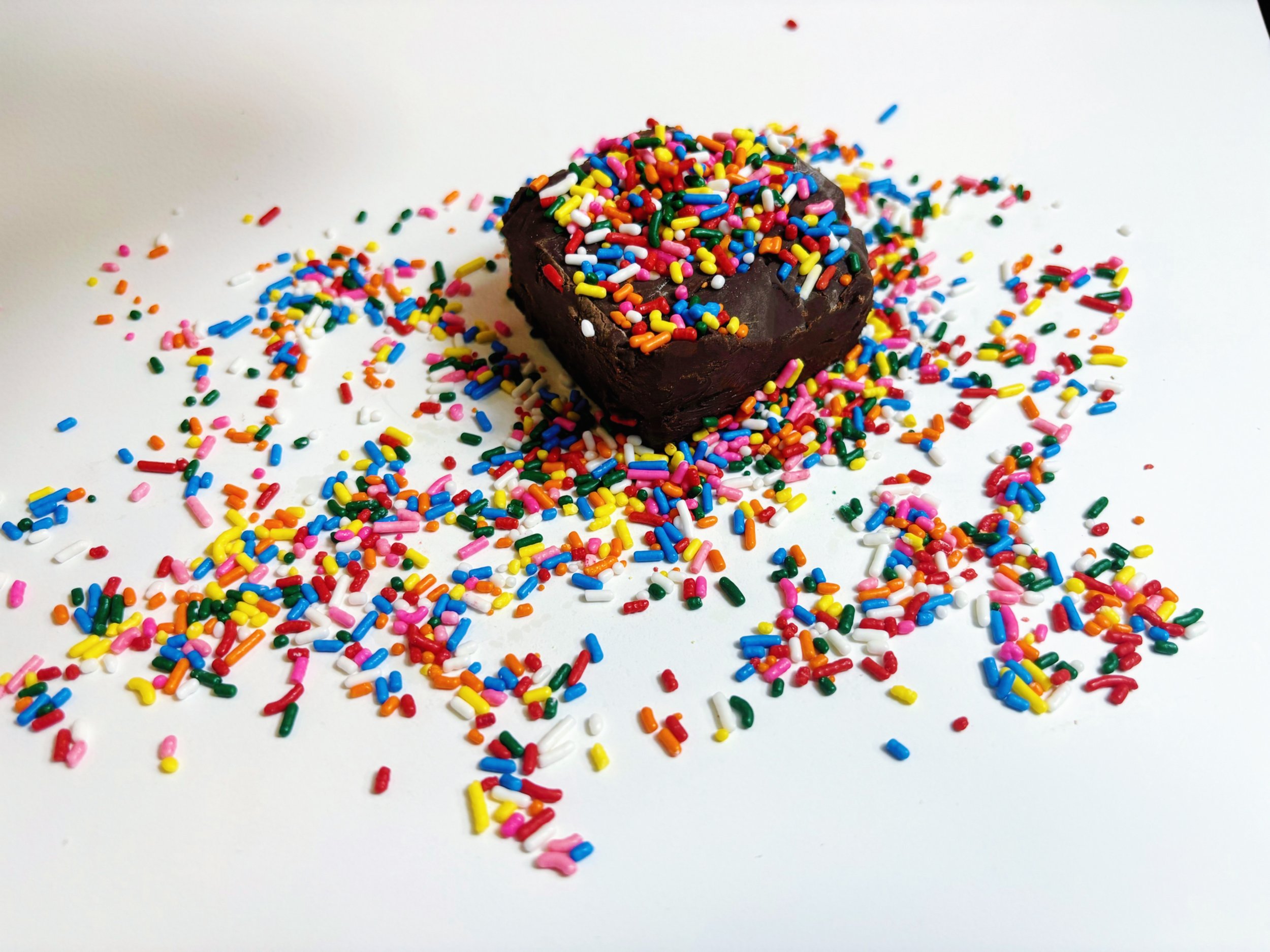 Chocolate Birthday Cake Fudge