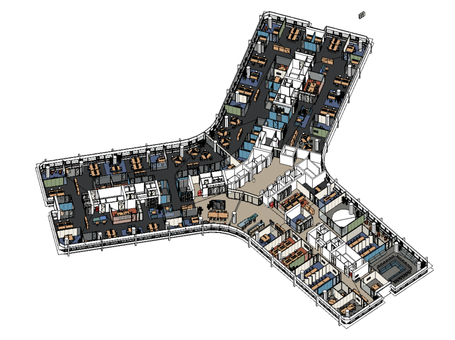 Project: Project Arnhem
| Opdrachtgever: Rombou BV
| Functie: BIM modelleur