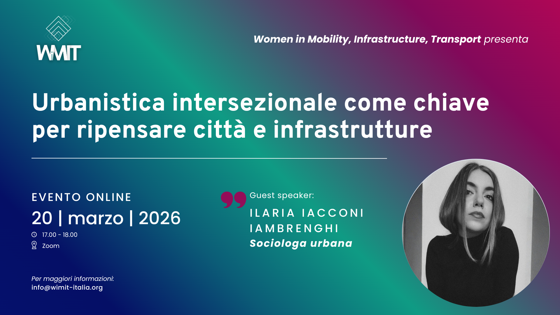 Urbanistica intersezionale come chiave per ripensare città e infrastrutture